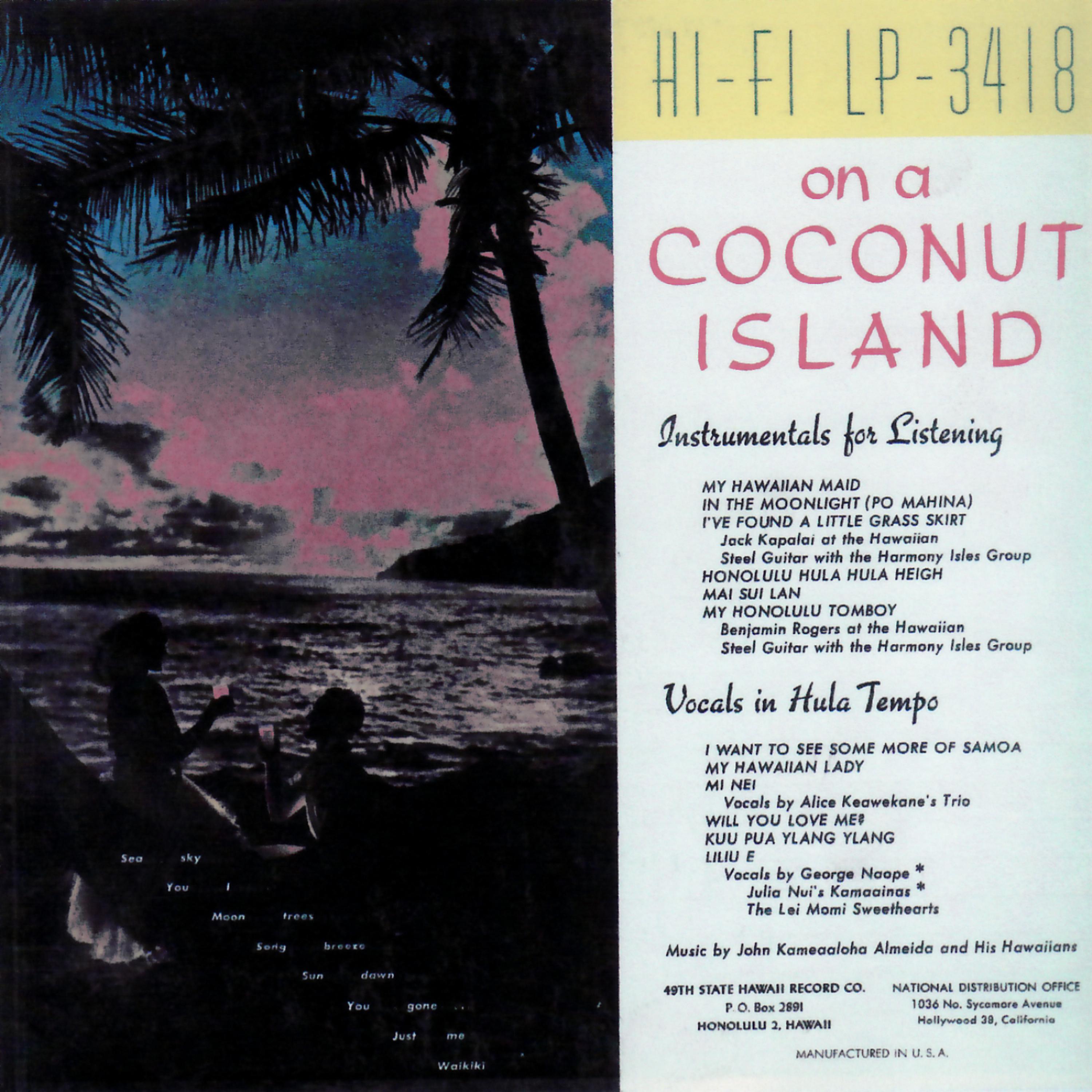 Постер альбома On a Coconut Island
