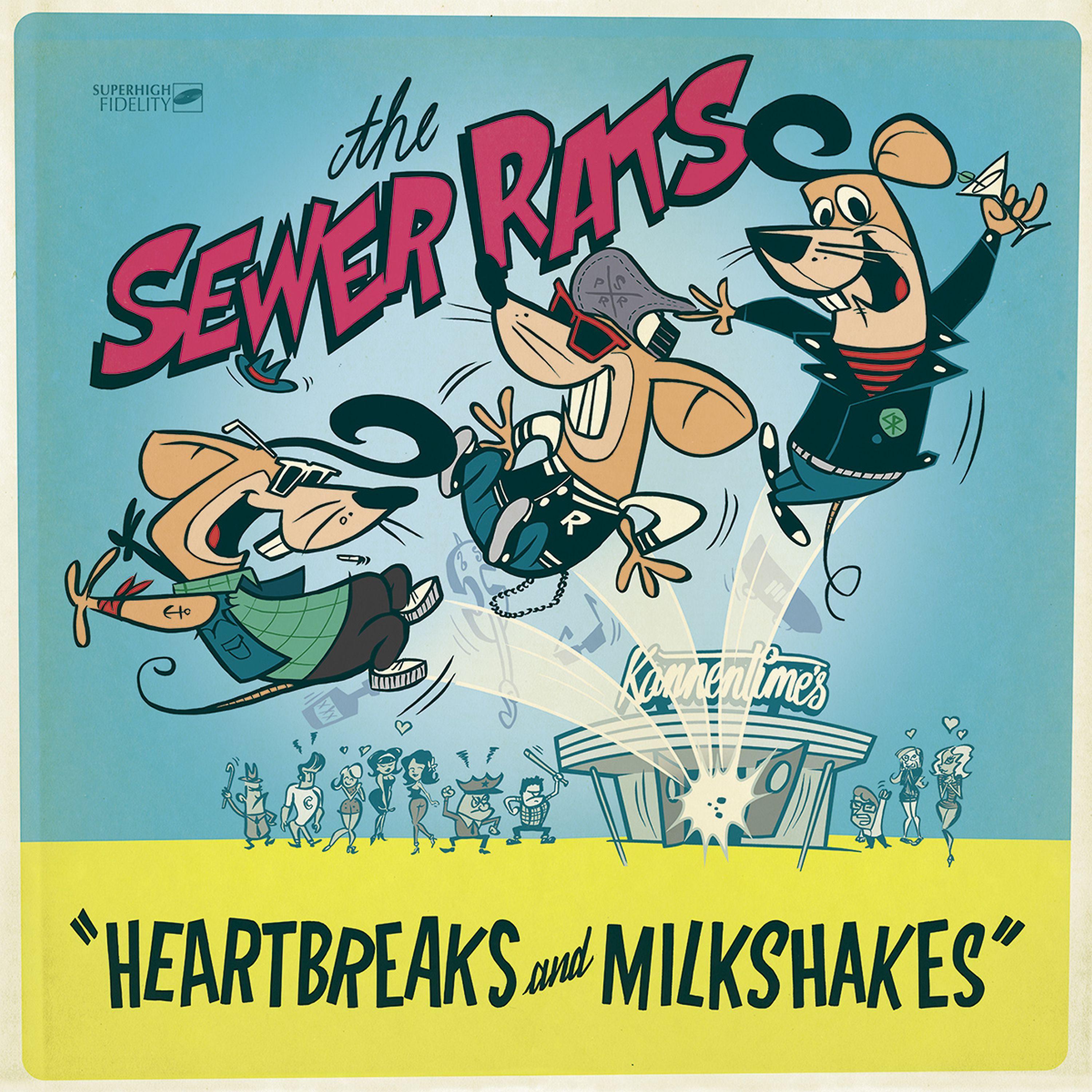 Постер альбома Heartbreaks and Milkshakes