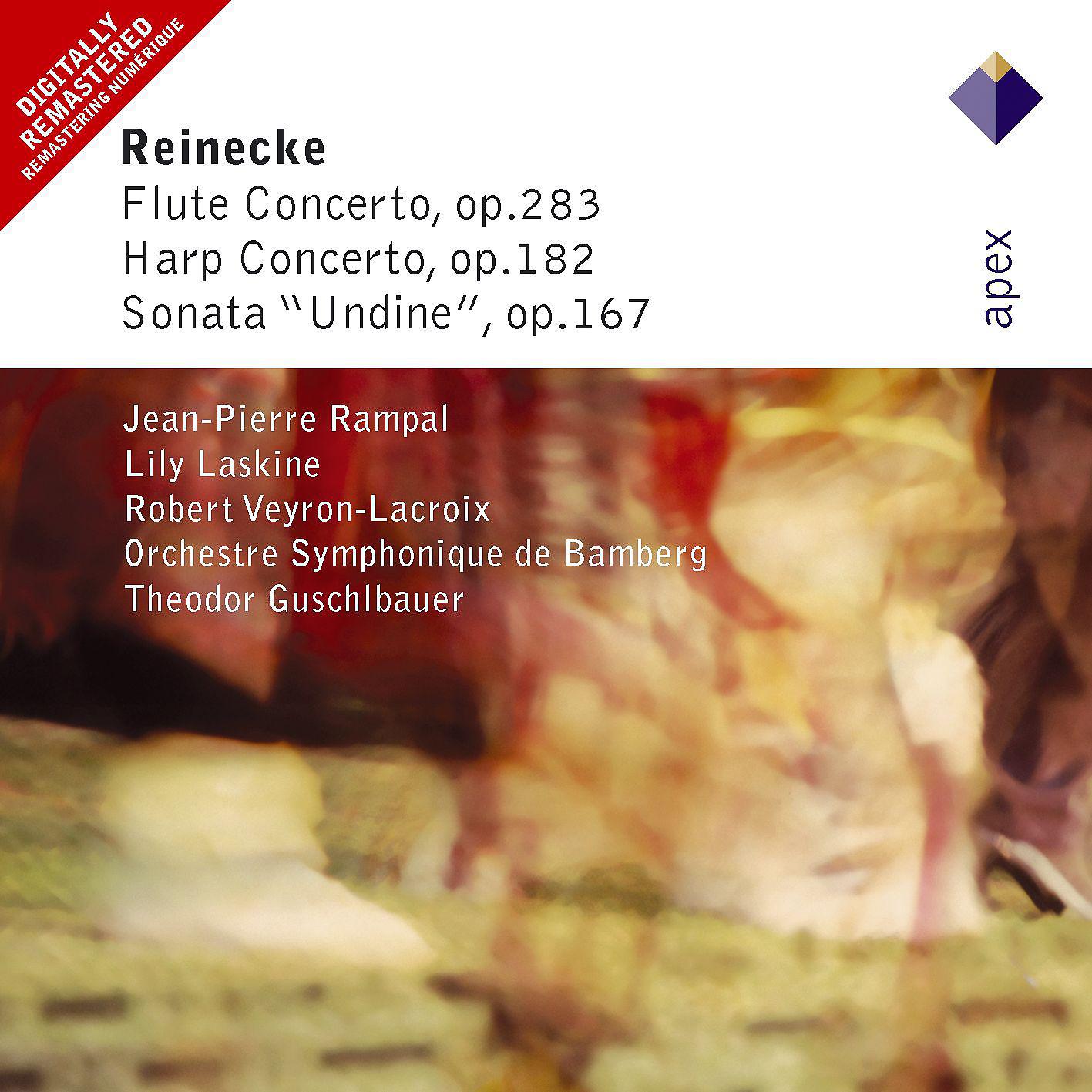 Постер альбома Reinecke : Flute Concerto, 'Undine' Sonata & Harp Concerto  -  Apex