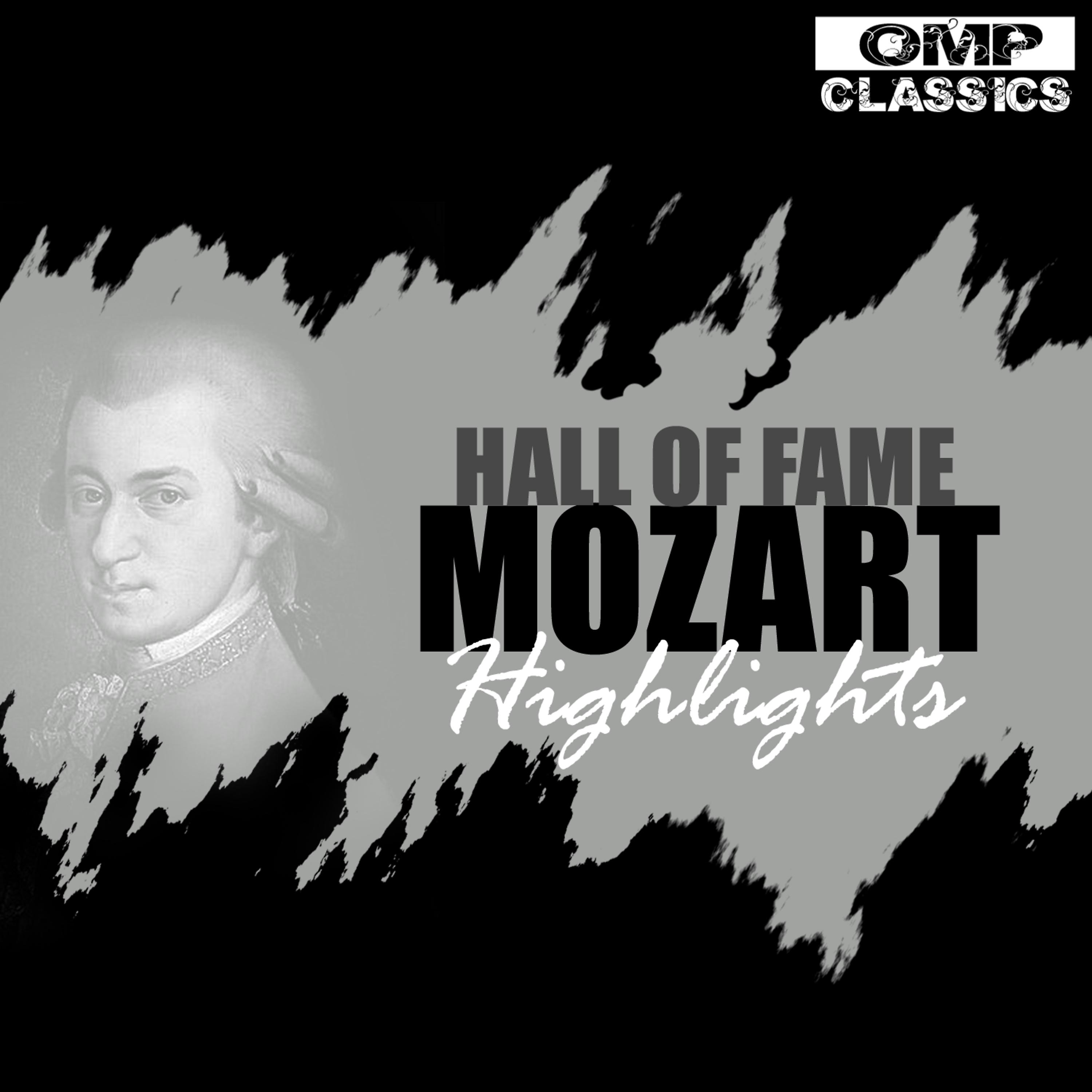 Постер альбома Hall of Fame: Mozart Highlights