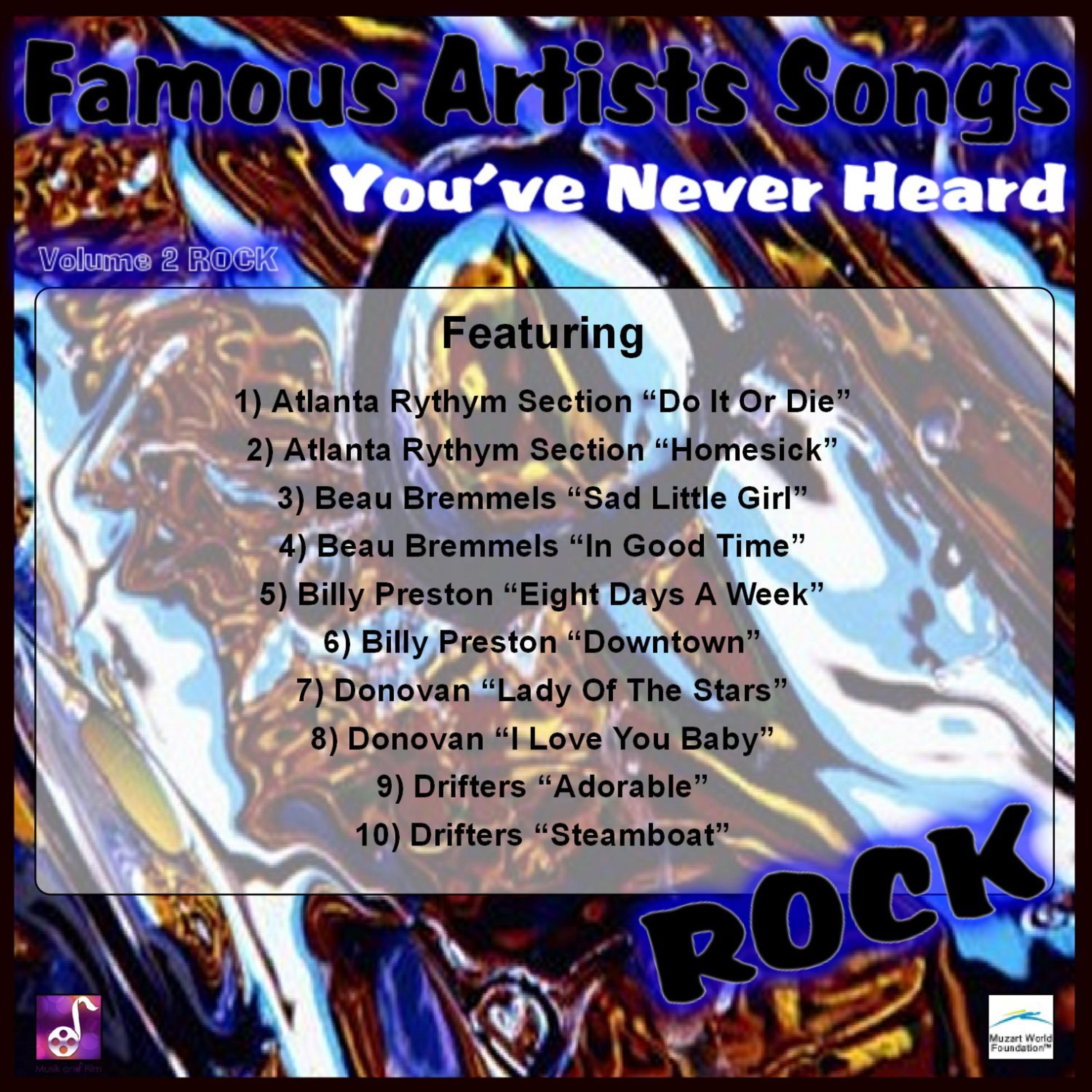 Постер альбома Famous Artists Songs You've Never Heard Rock, Vol. 2