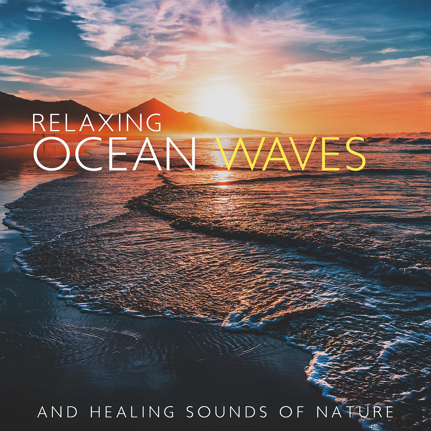 Постер альбома Relaxing Ocean Waves and Healing Sounds of Nature: Music for Deep Sleep (Thunderstorm, Rain and Sea)