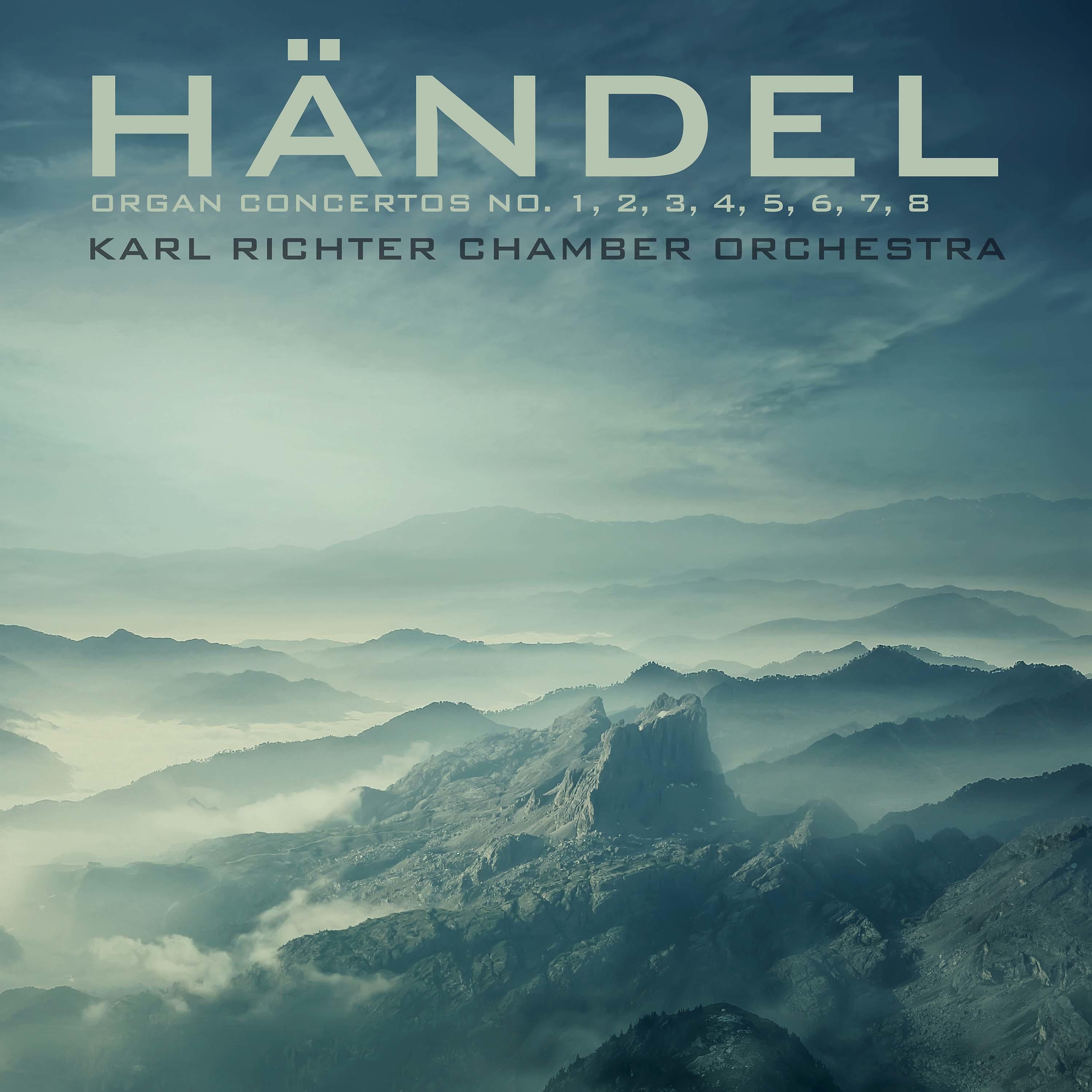Постер альбома Händel: Organ Concertos No.'s 1, 2, 3, 4, 5, 6, 7 & 8