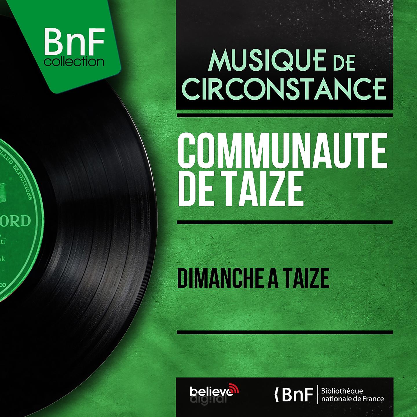 Постер альбома Dimanche à Taizé