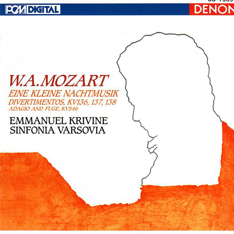Постер альбома W.A. Mozart: Eine Kleine Nachtmusik, Divertimentos & Adagio and Fuge