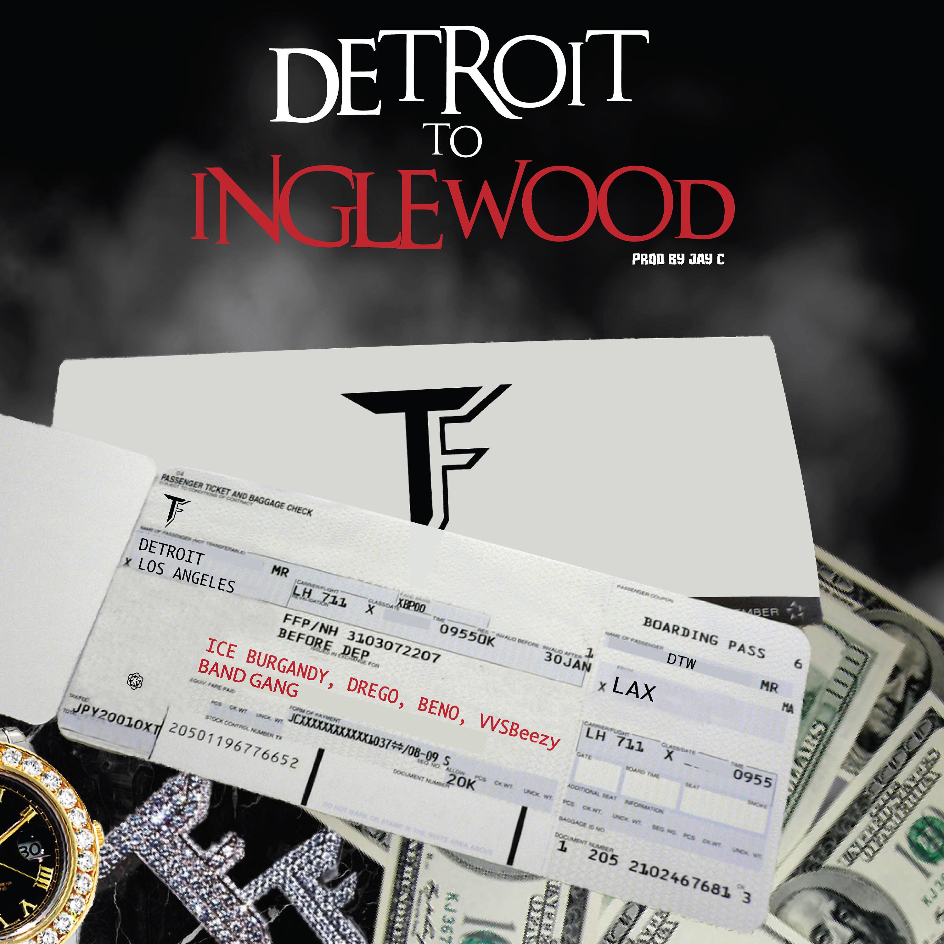 Постер альбома Detroit to Inglewood (feat. BandGang & VVSBeezy)