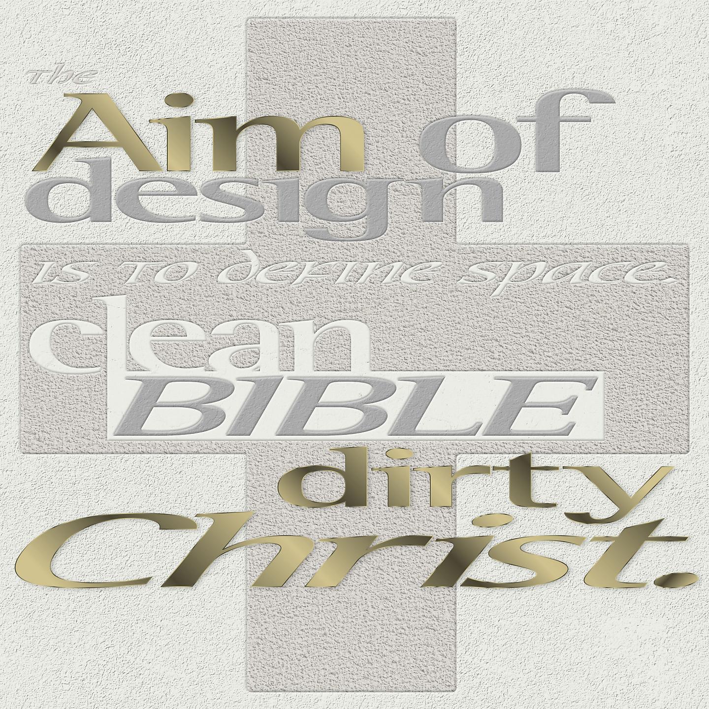 Постер альбома Clean Bible Dirty Christ