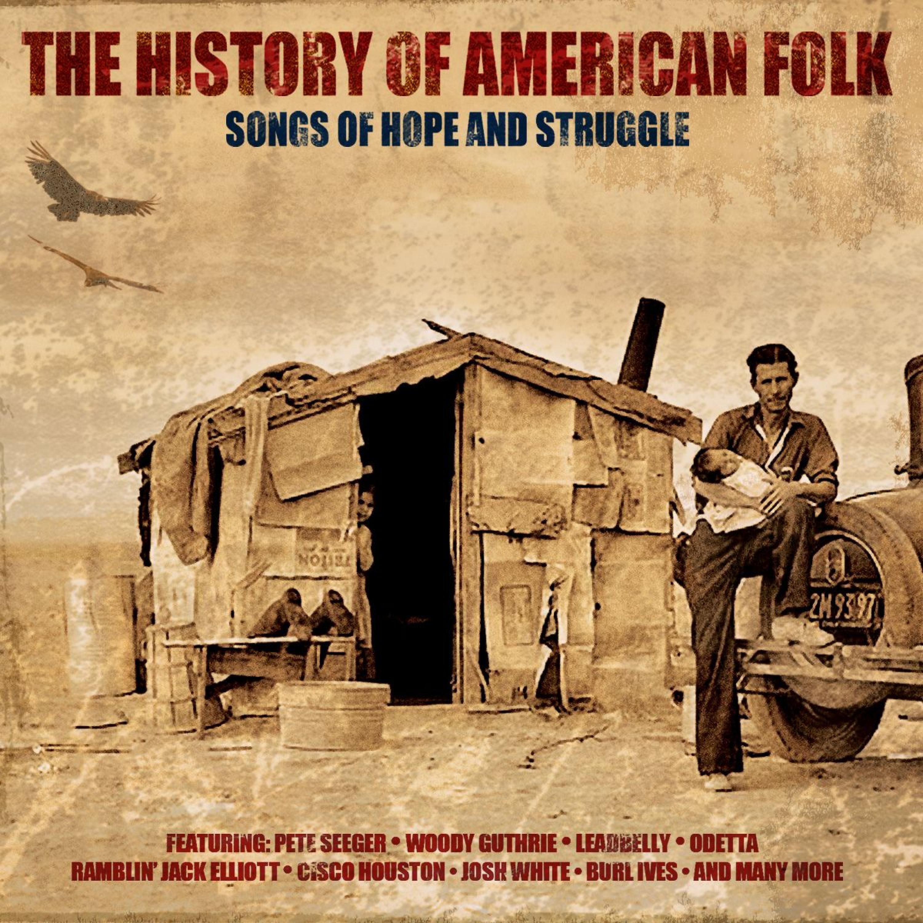 Постер альбома The History of American Folk