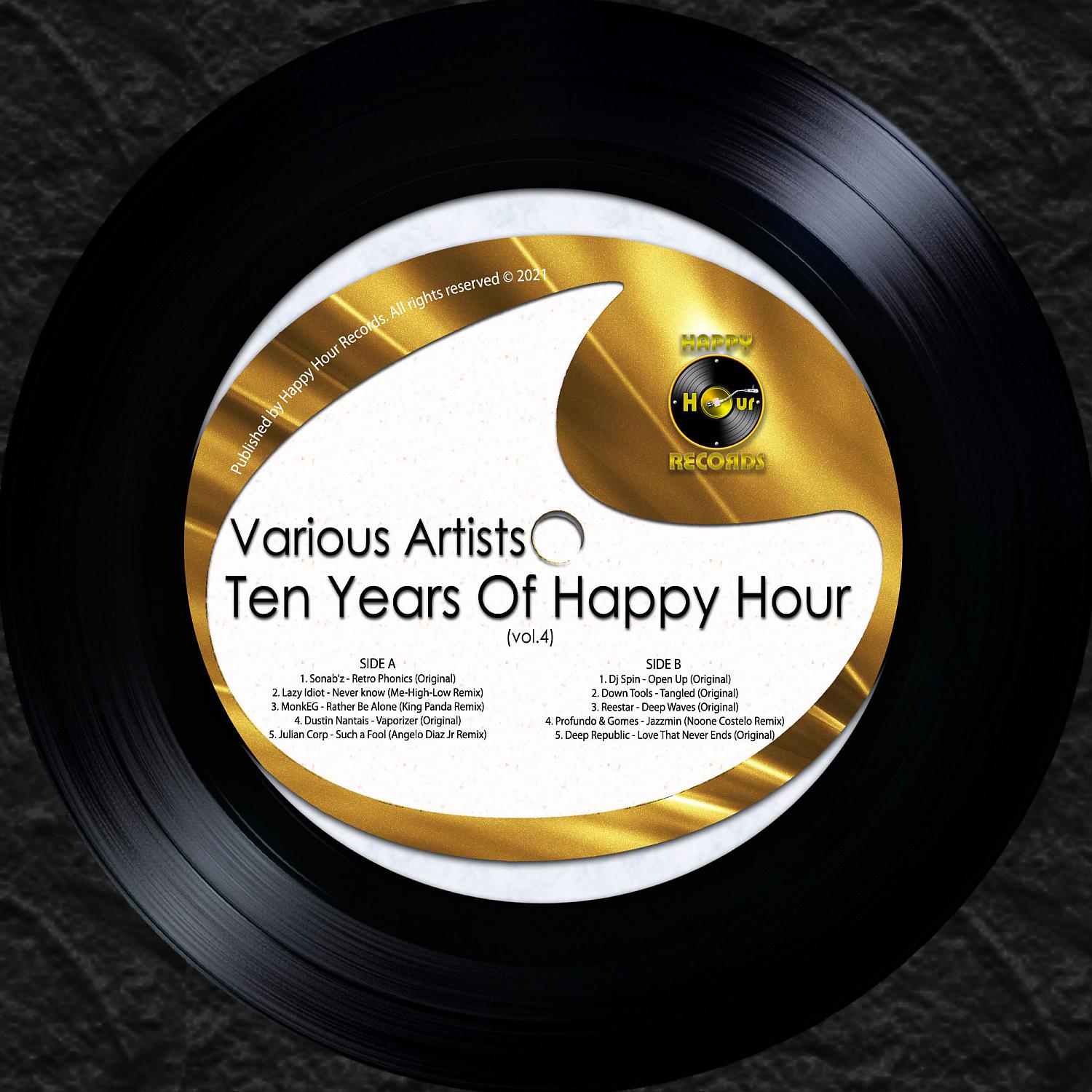 Постер альбома Ten Years Of Happy Hour, Vol. 4
