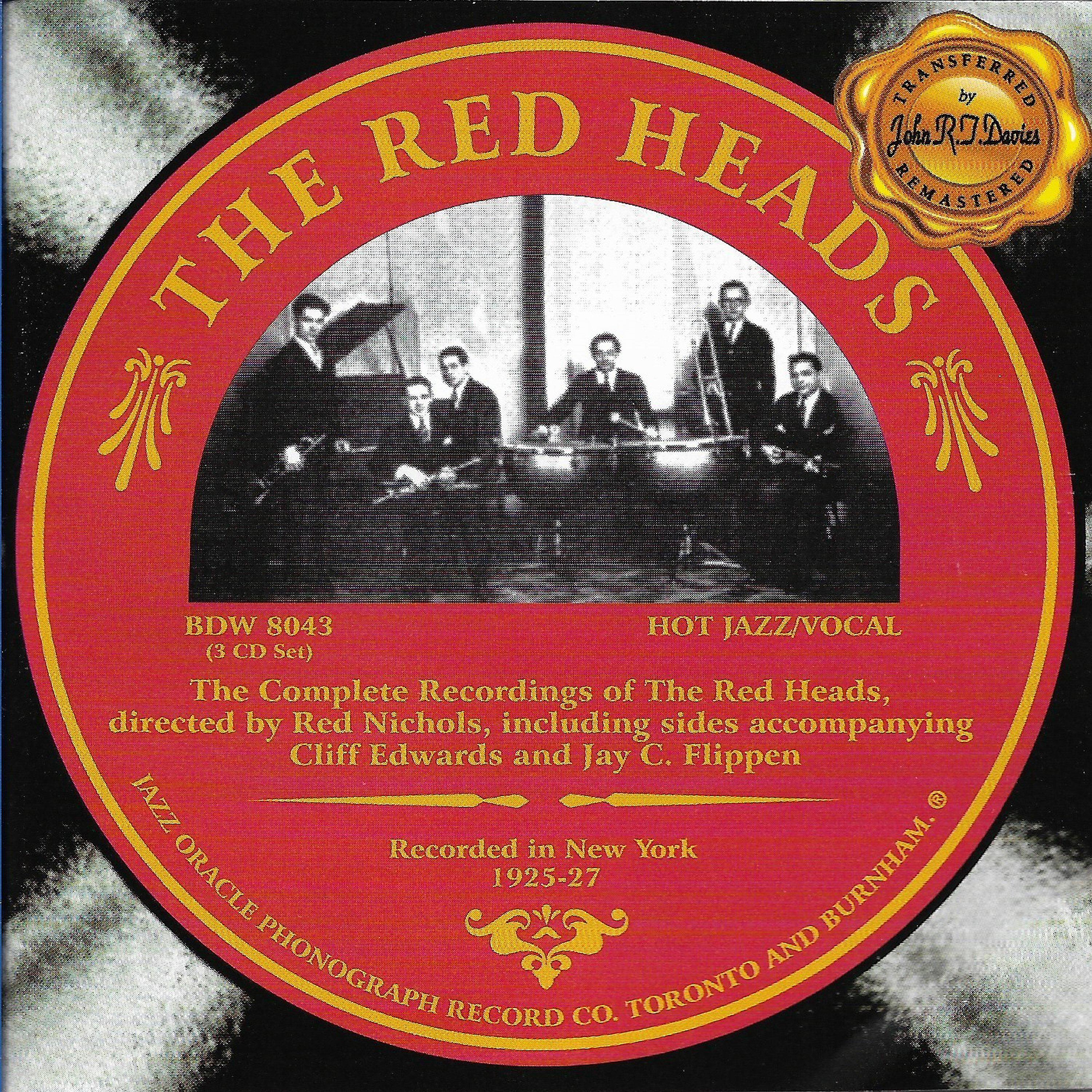 Постер альбома The Red Heads 1925-1927