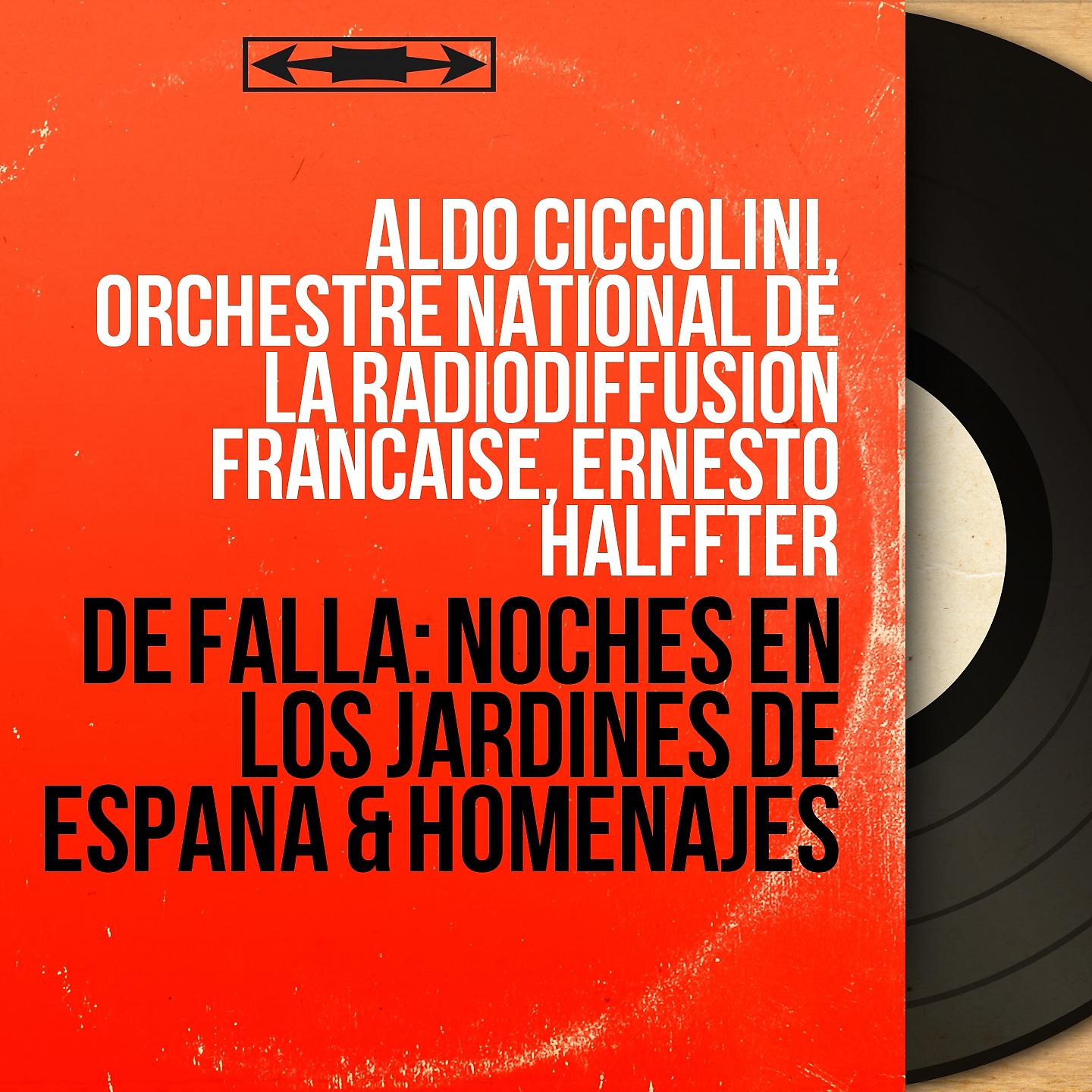 Постер альбома de Falla: Noches en los Jardines de España & Homenajes