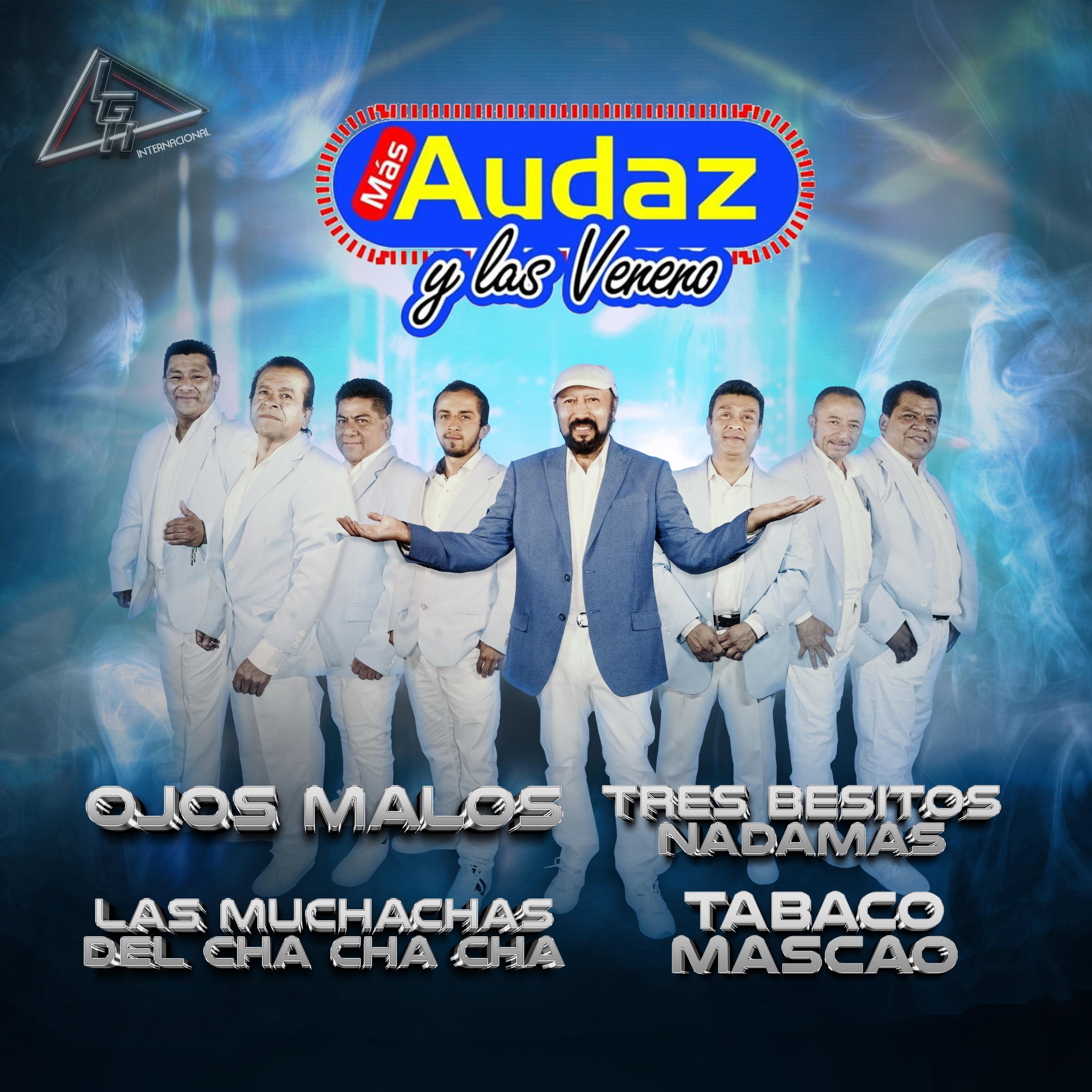 Постер альбома Popurrí Tres Besitos: Ojos Malos / Tres Besitos Nadamas / Las Muchachas del Cha Cha Cha / Tabaco Mascao