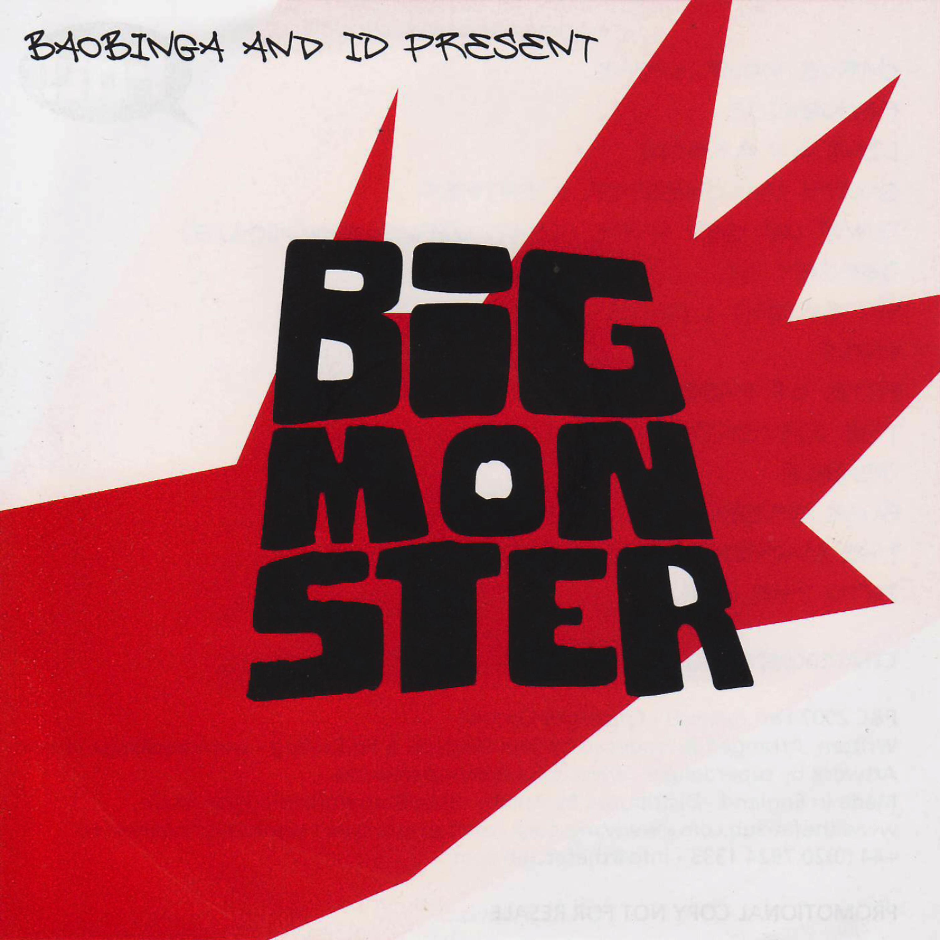 Постер альбома Big Monster