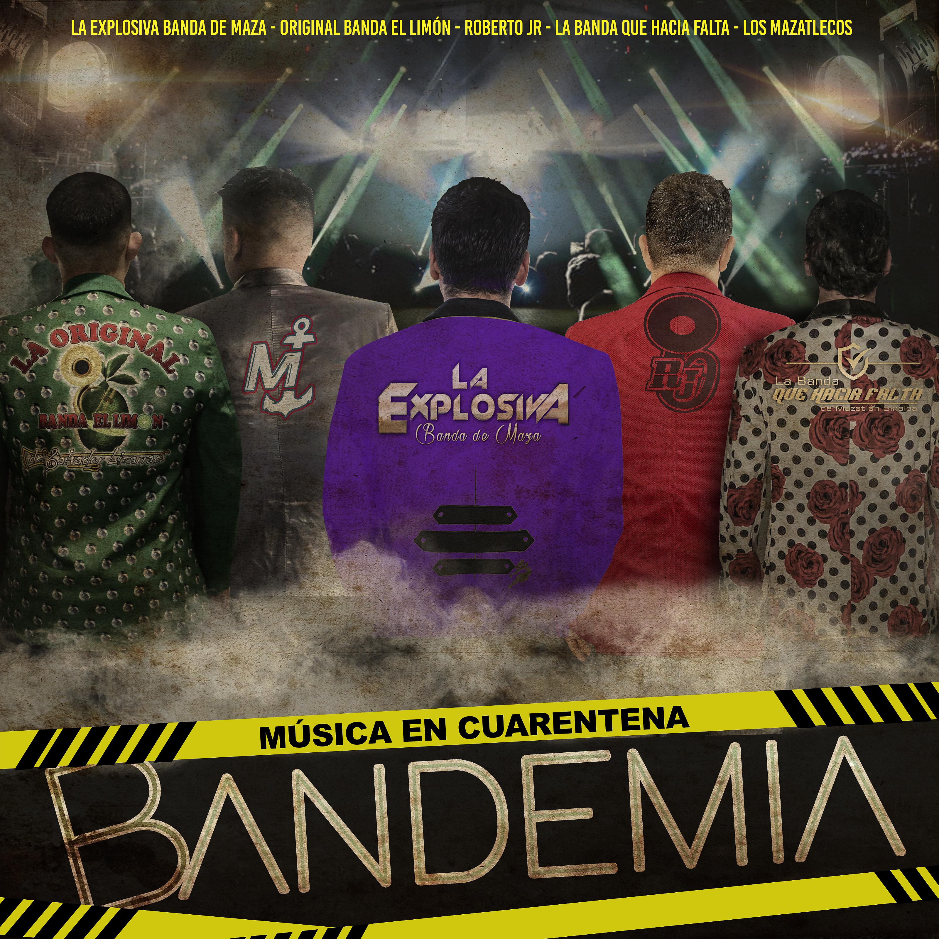 Постер альбома Bandemia (con Banda Los Mazatlecos, La Banda Que Hacía Falta)