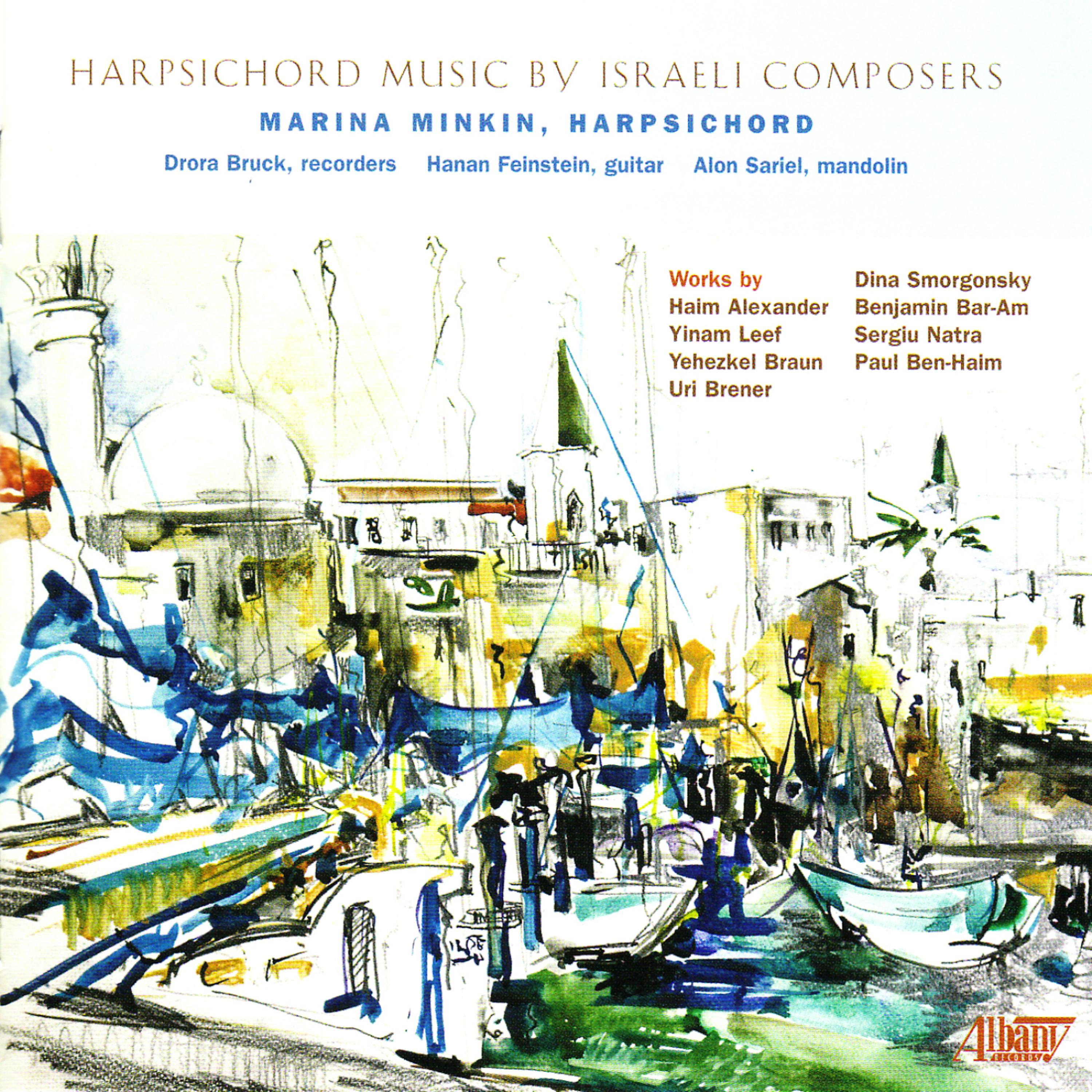 Постер альбома Harpsichord Music by Israeli Composers
