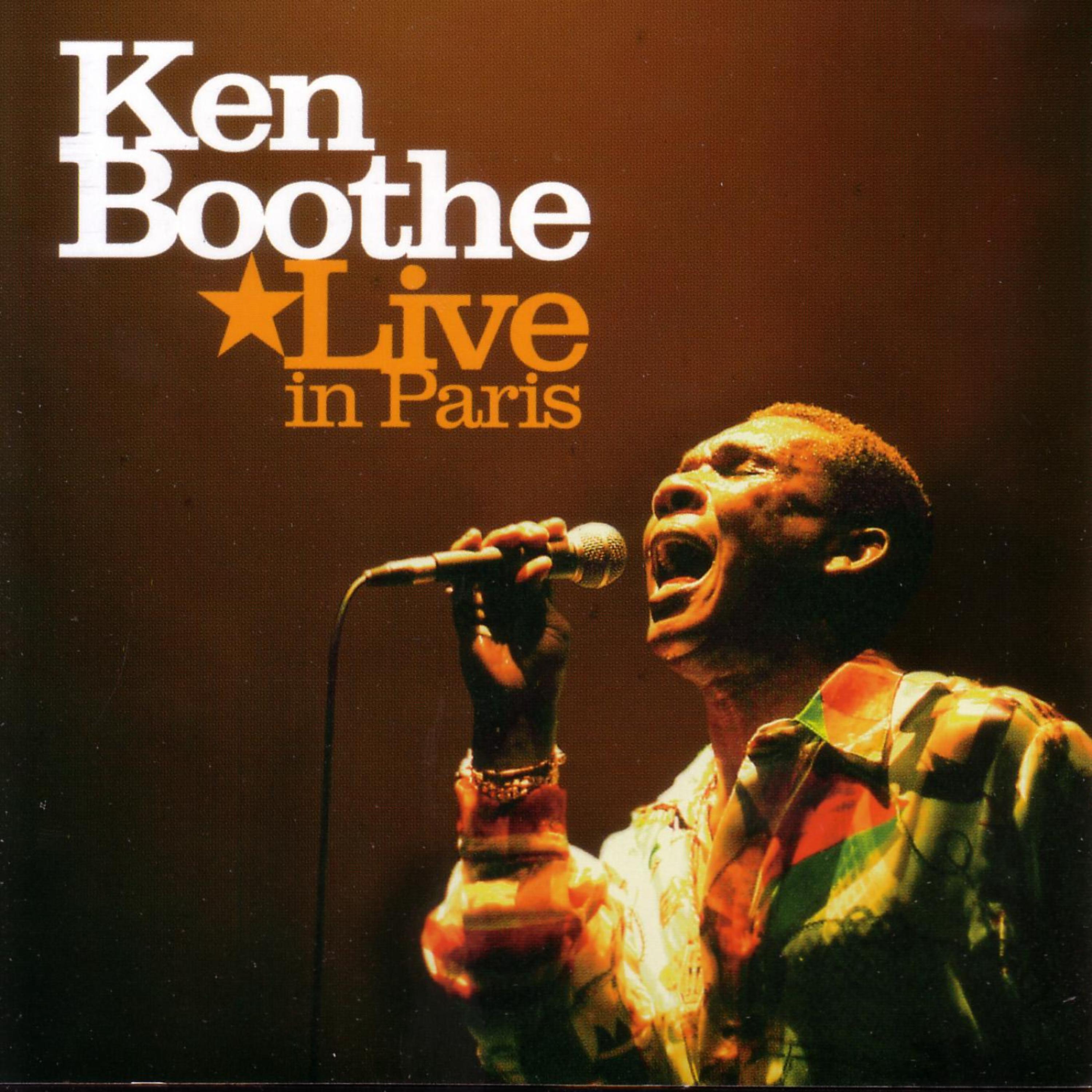 Постер альбома Ken Boothe Live in Paris