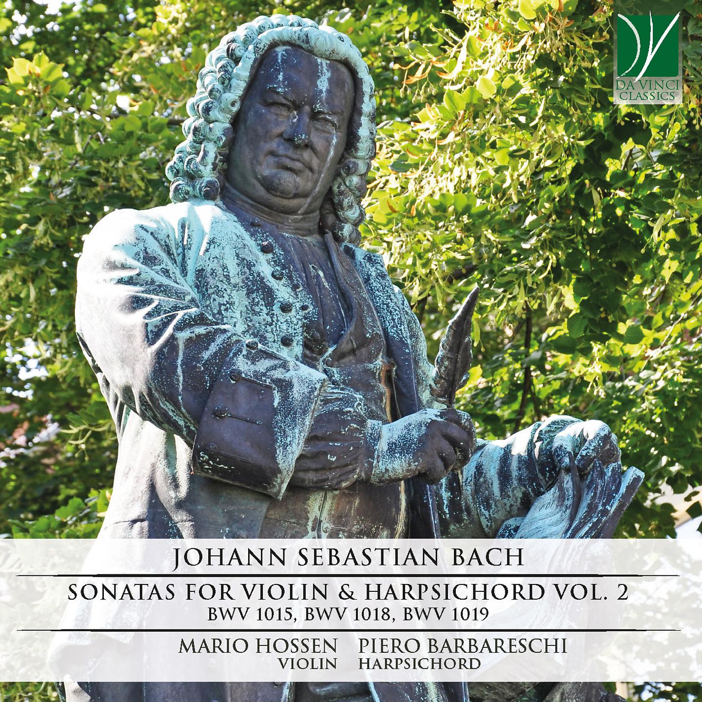 Постер альбома Bach: Sonatas for Violin & Harpsichord, Vol. 2
