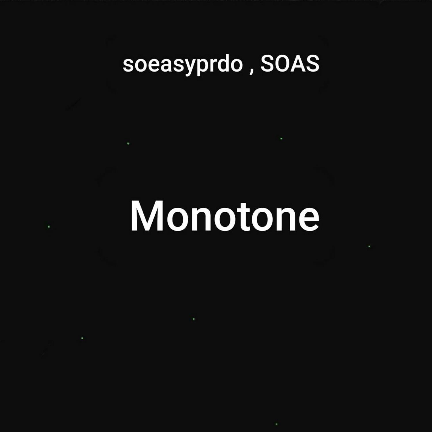 Постер альбома Monotone
