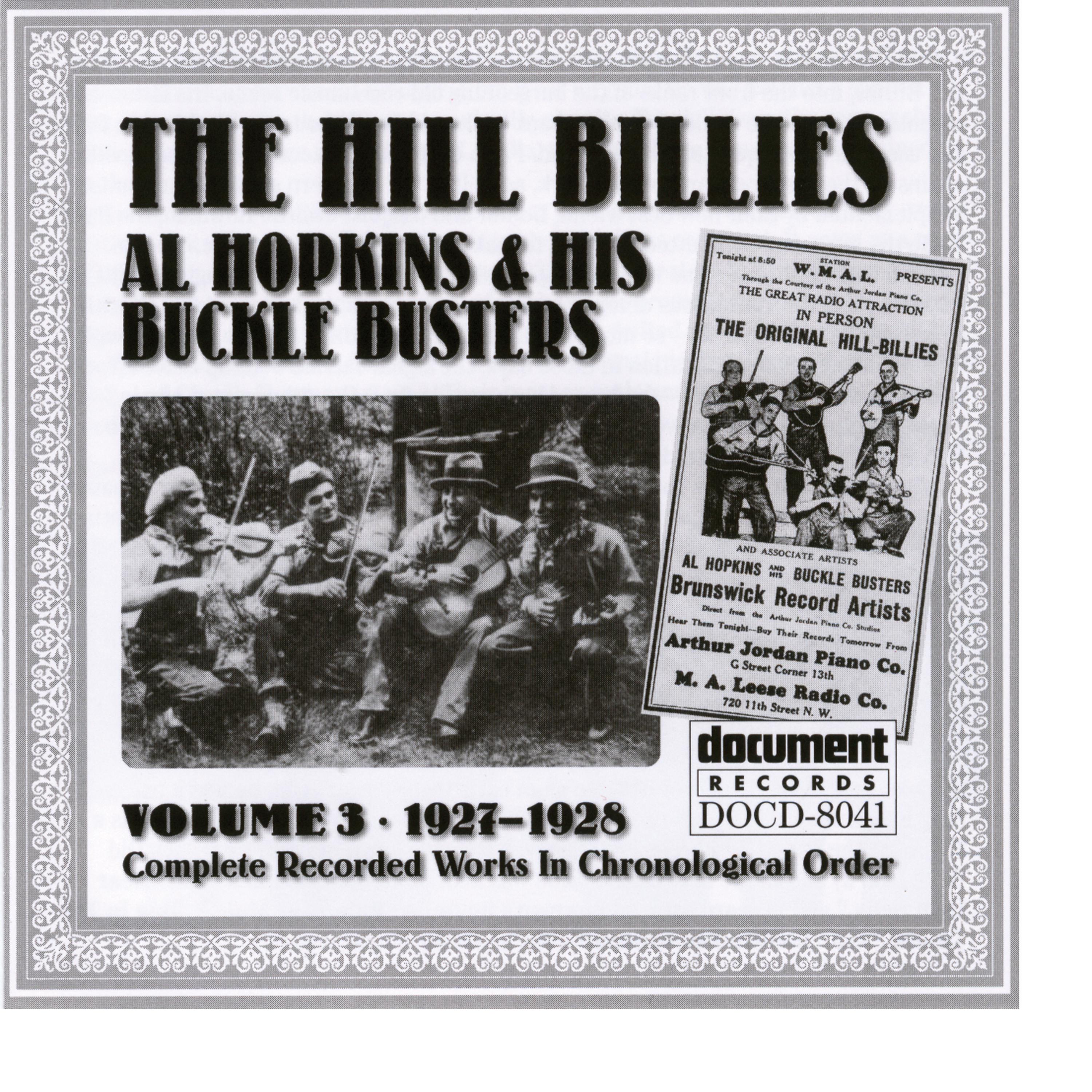 Постер альбома Hill Billies / Al Hopkins & Buckle Busters Vol. 3