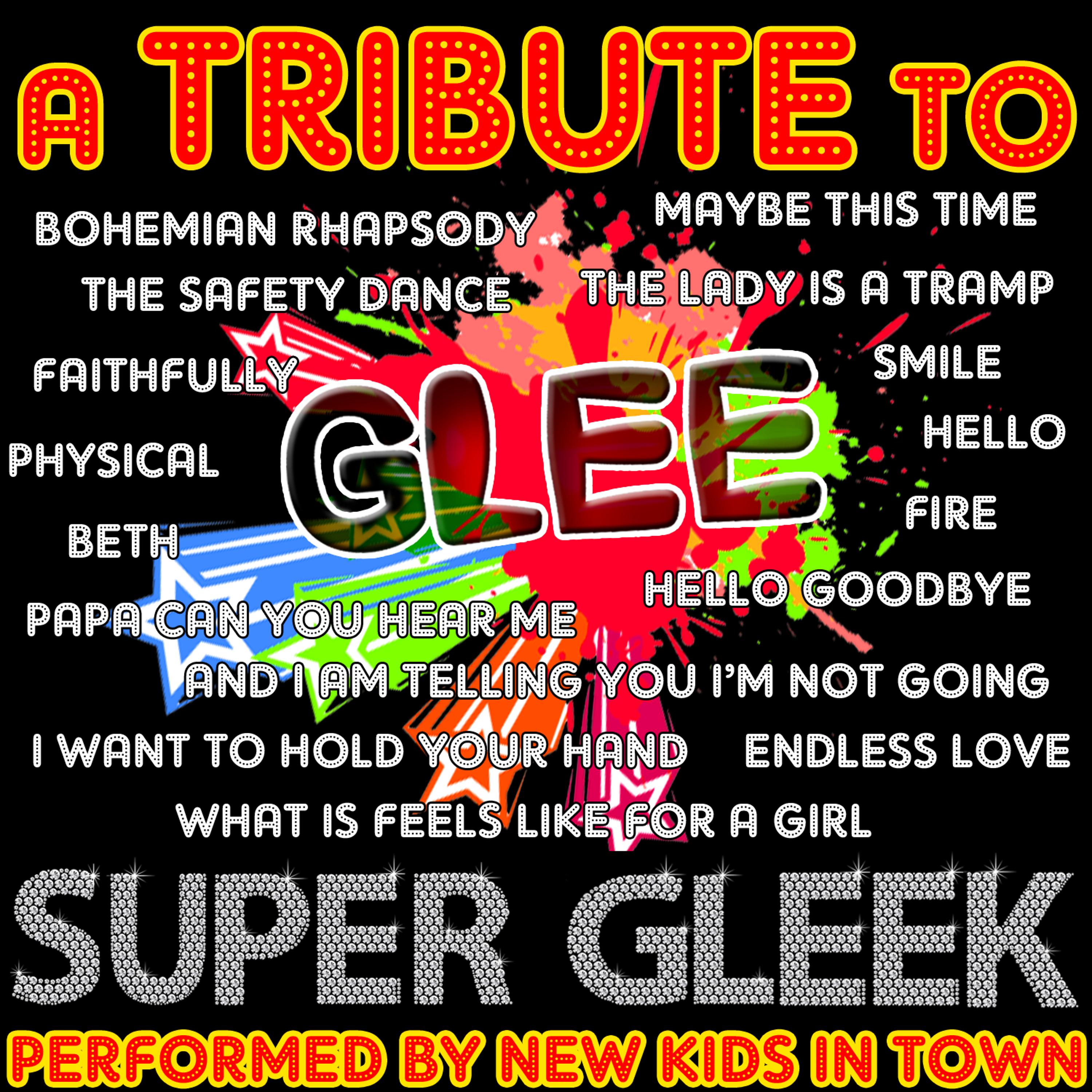 Постер альбома A Tribute To Glee: Super Gleek