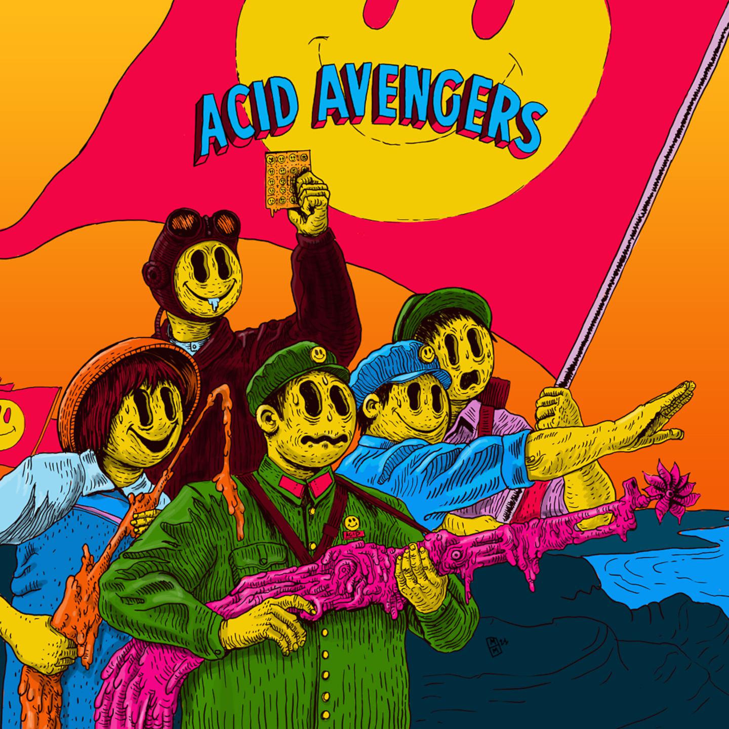 Постер альбома Acid Avengers 023