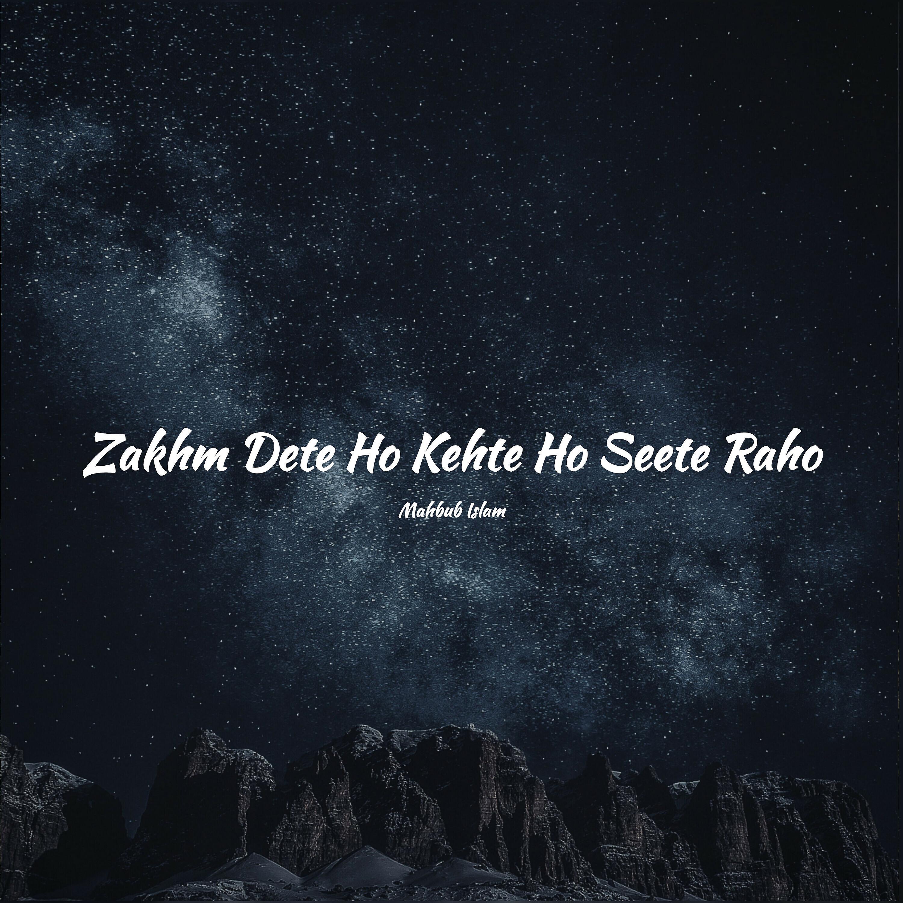 Постер альбома Zakhm Dete Ho Kehte Ho Seete Raho
