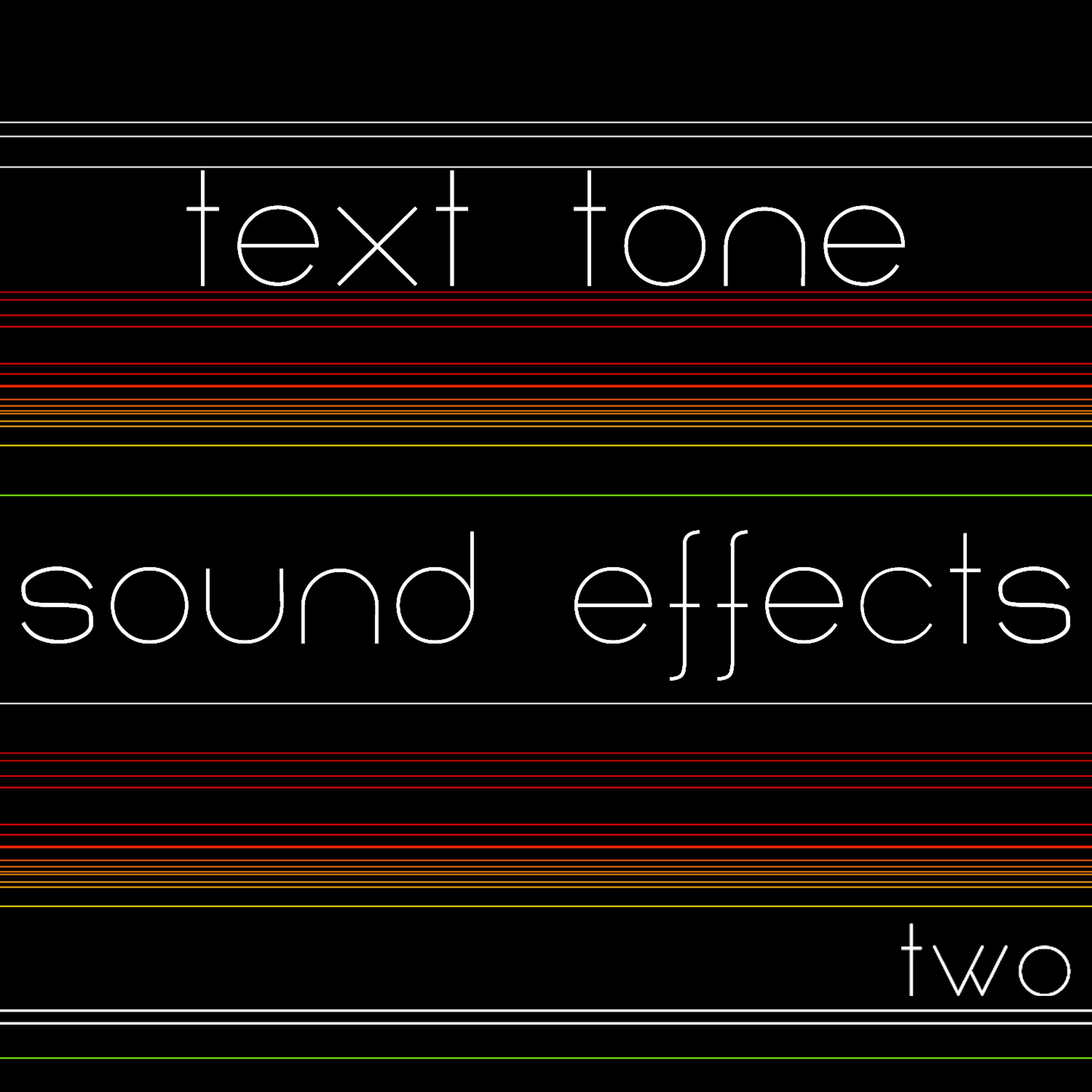 Постер альбома Text Tone Sound Effects 2