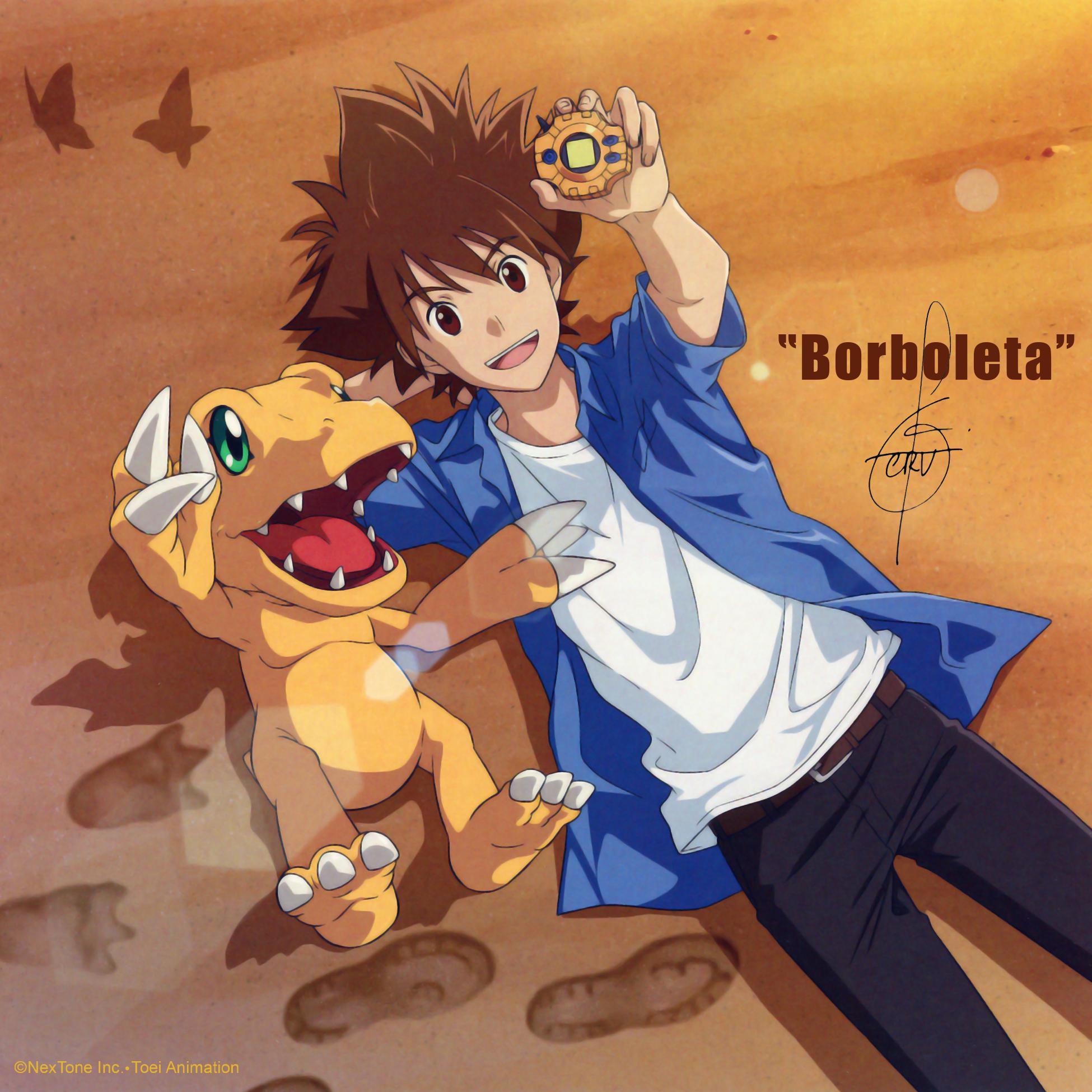 Постер альбома Borboleta (Tema de Abertura Digimon Adventure A Última Evolução Kizuna)