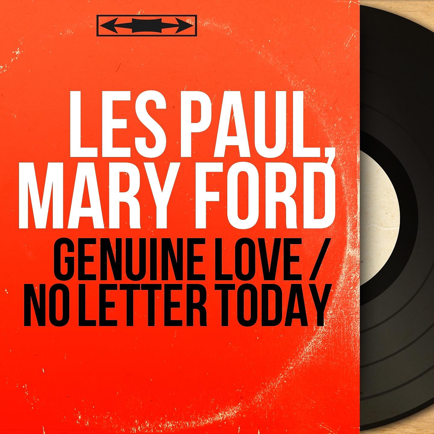 Постер альбома Genuine Love / No Letter Today