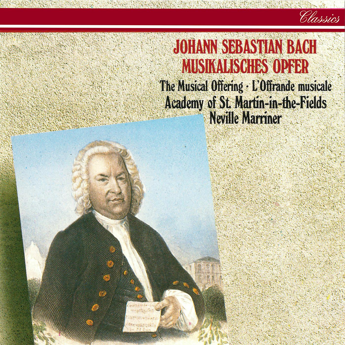 Постер альбома J.S. Bach: Ein musikalisches Opfer