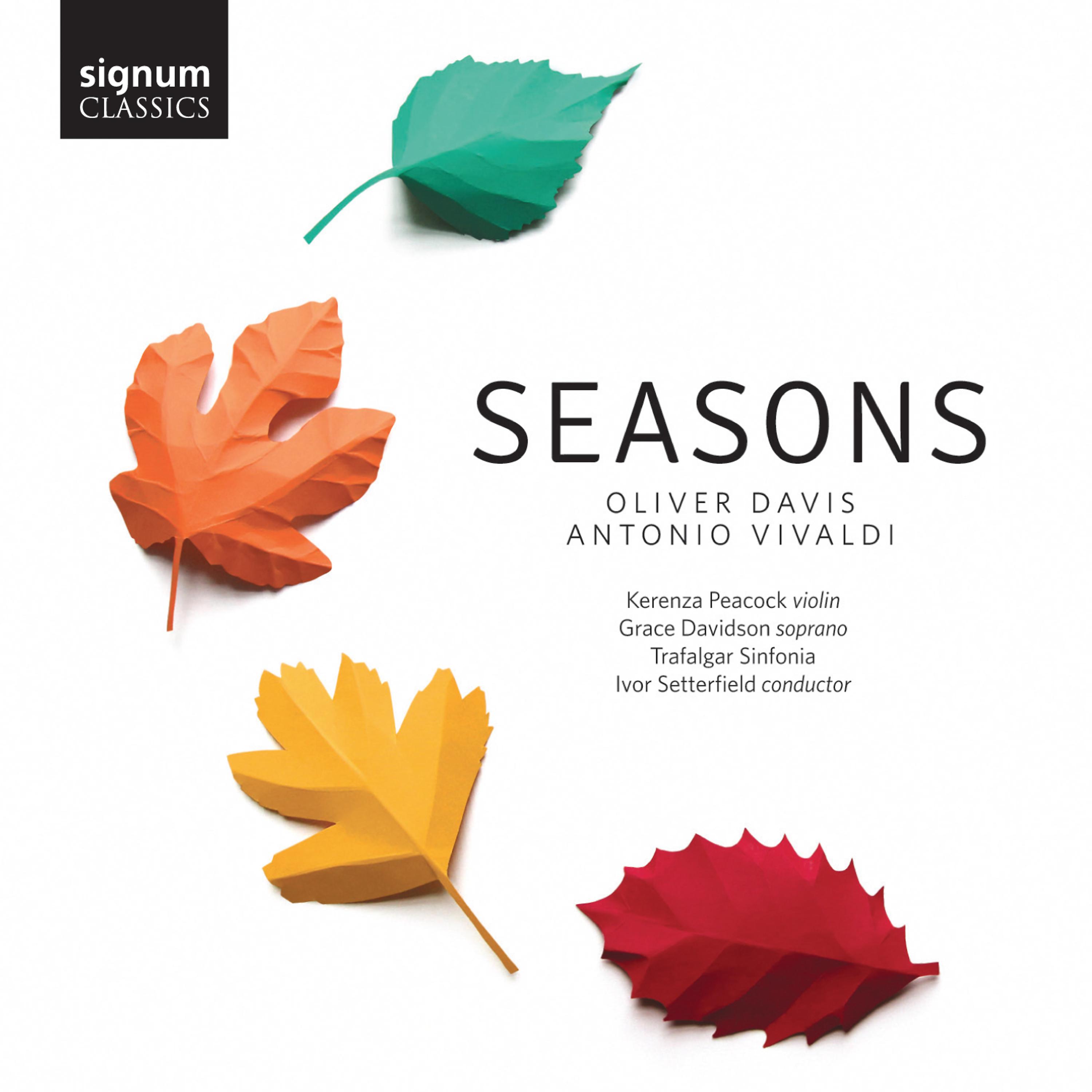 Постер альбома Oliver Davis & Antonio Vivaldi: Seasons