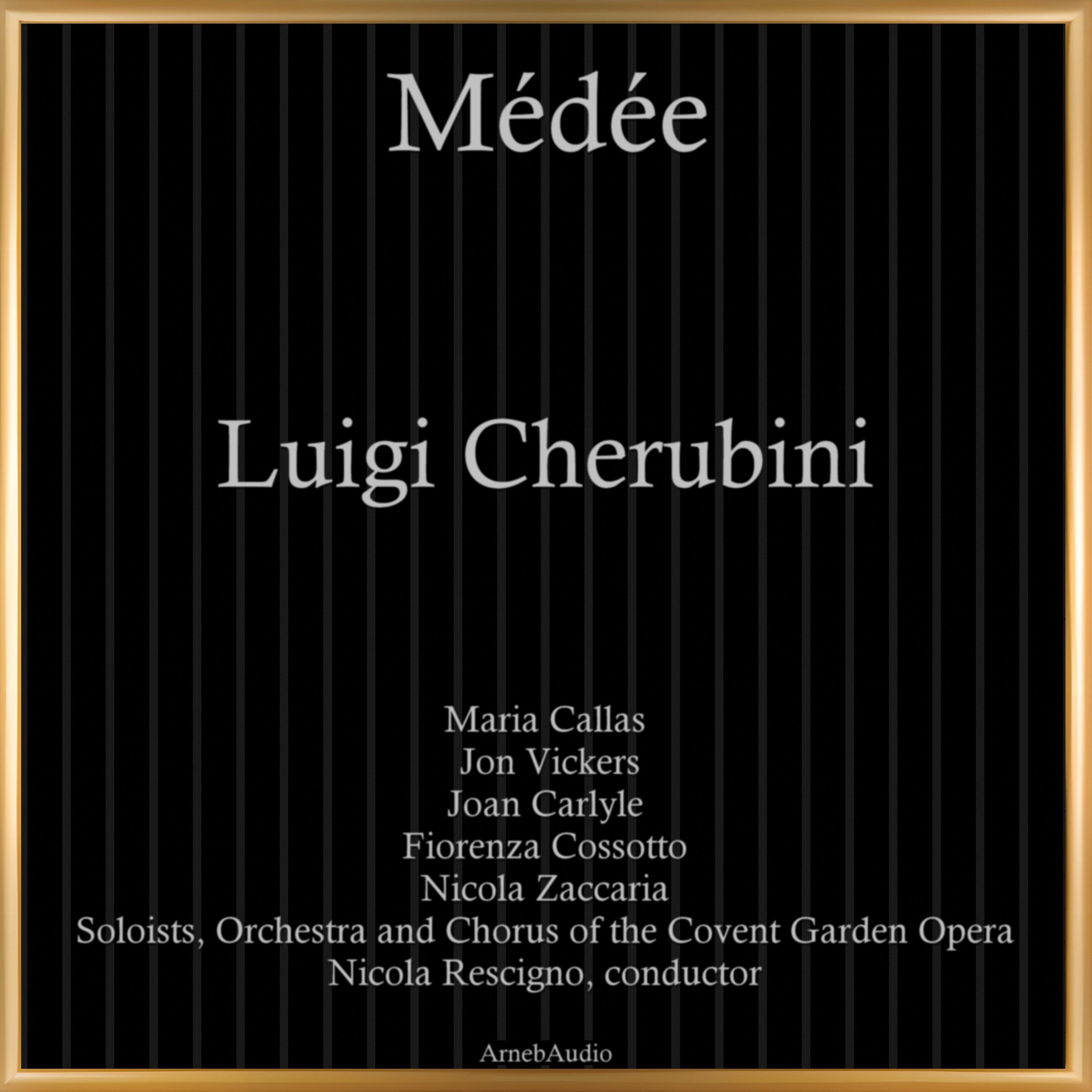 Постер альбома Luigi cherubini : Médée