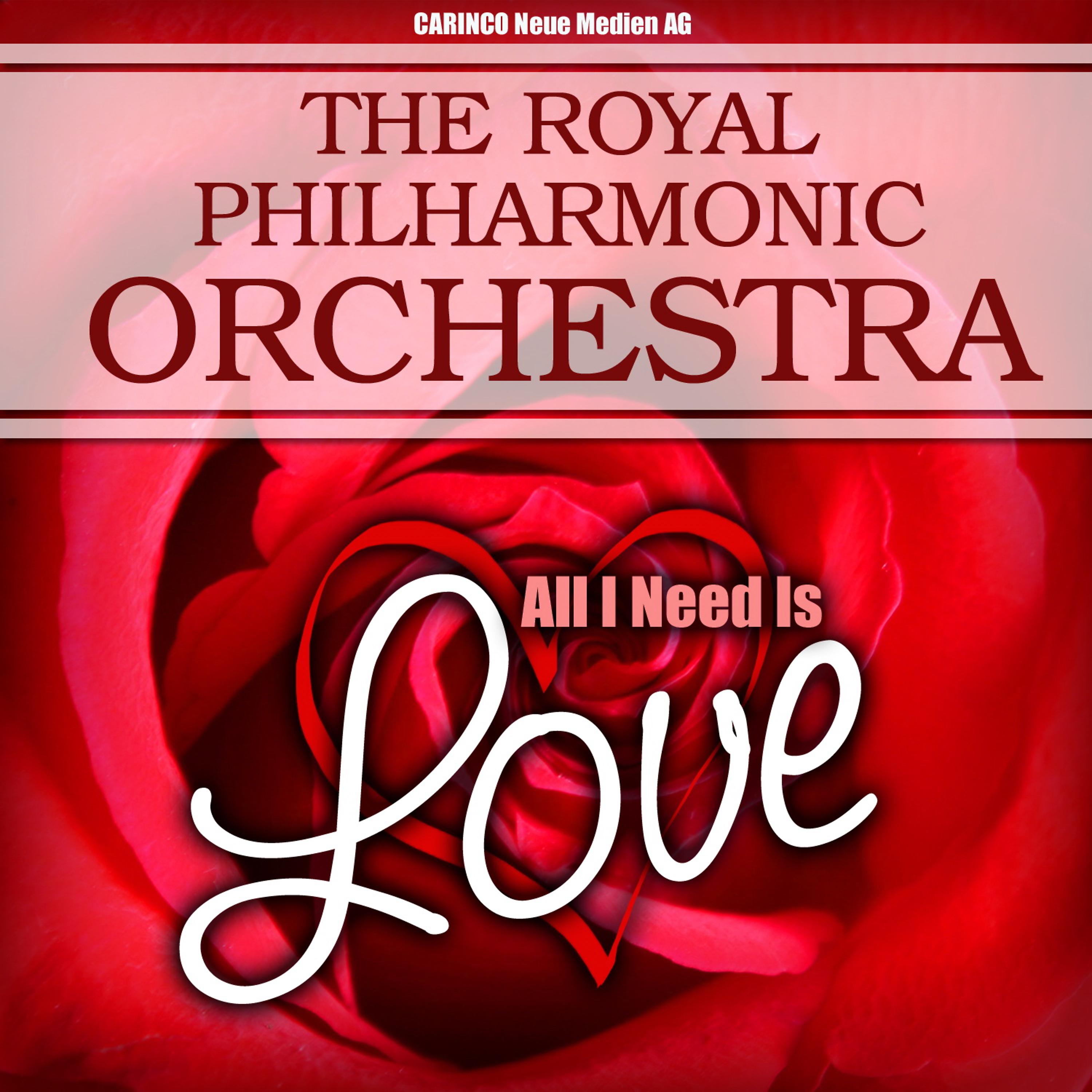 Постер альбома The Royal Philharmonic Orchestra - All You Need Is Love