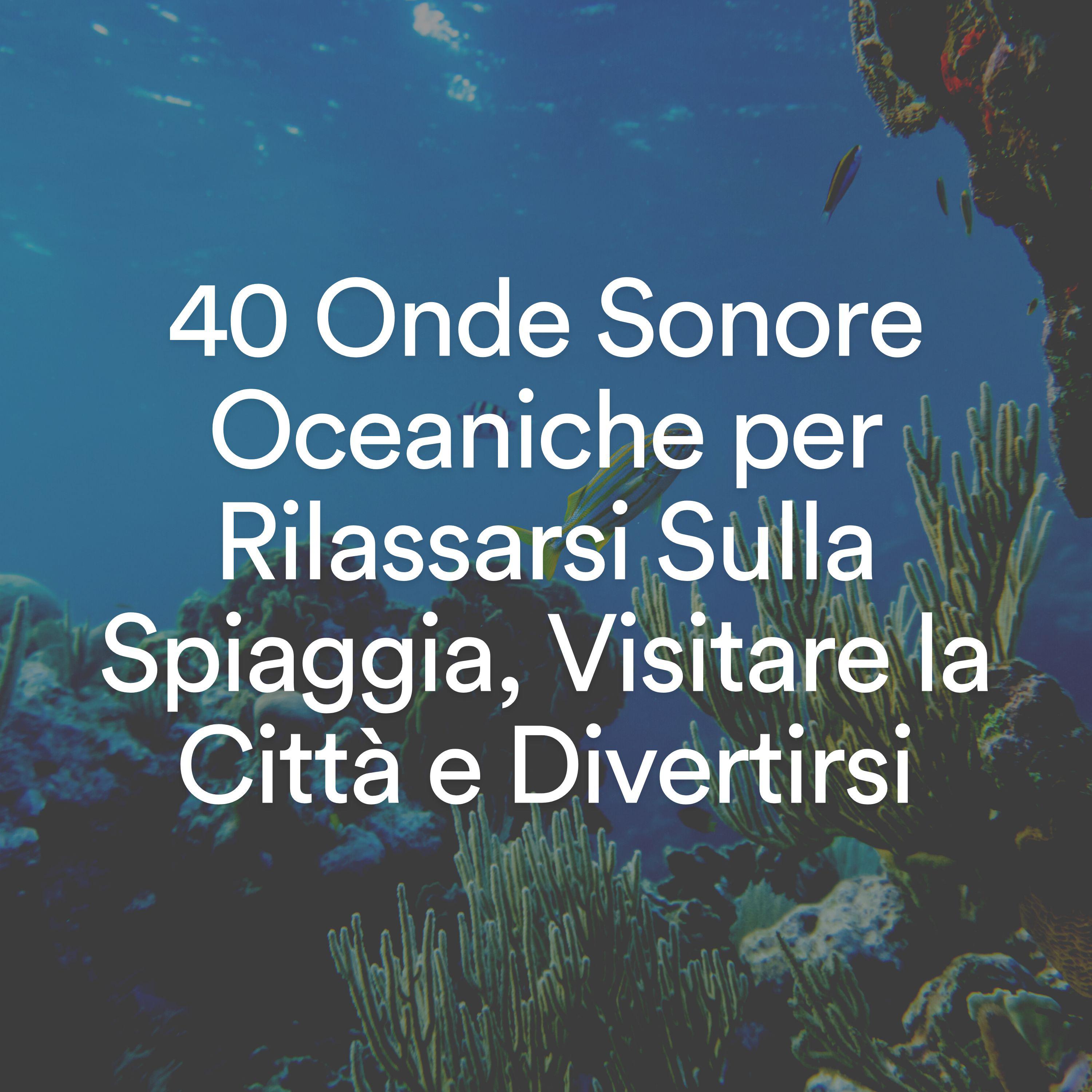Постер альбома 40 Onde Sonore Oceaniche per Rilassarsi Sulla Spiaggia, Visitare la Città e Divertirsi