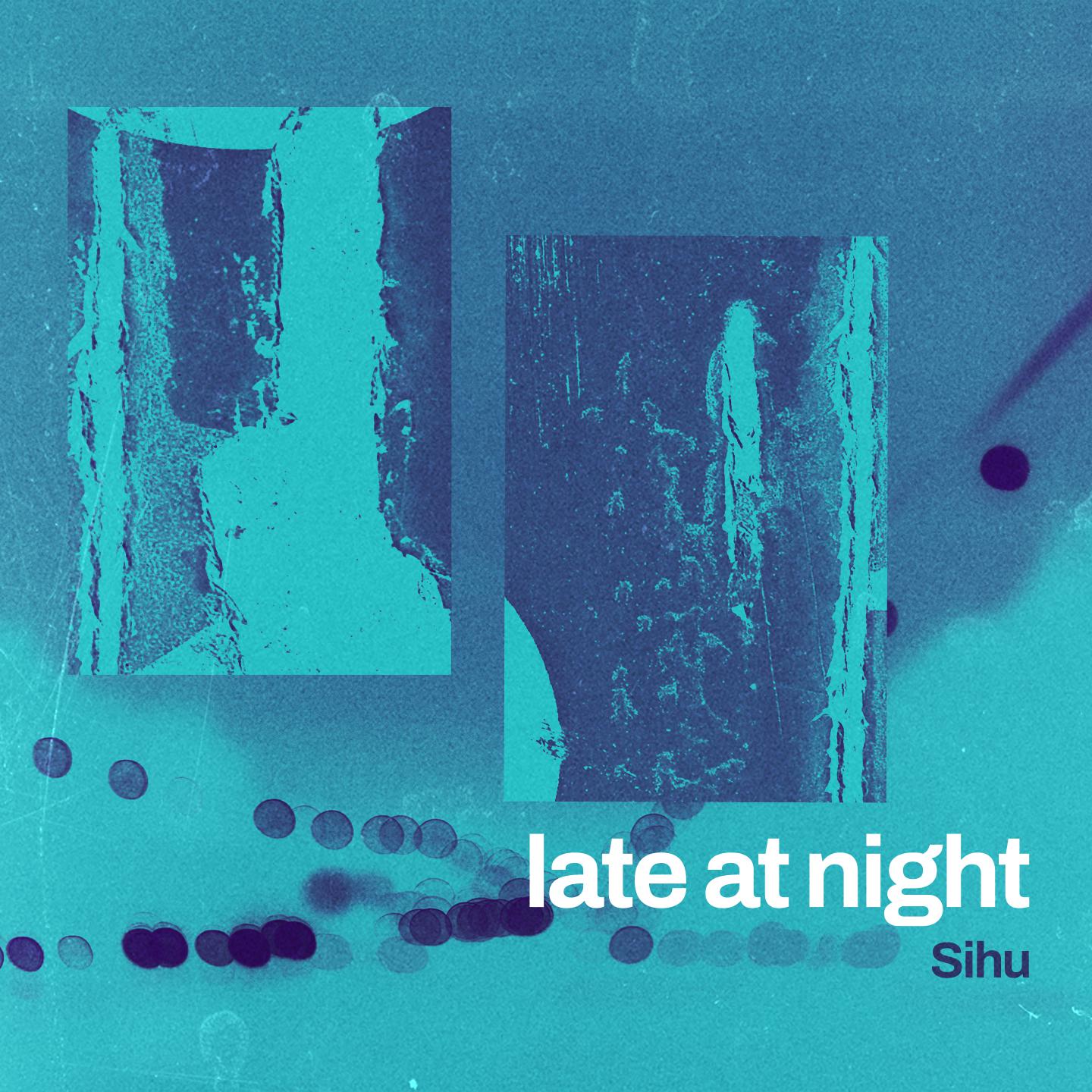 Постер альбома late at night