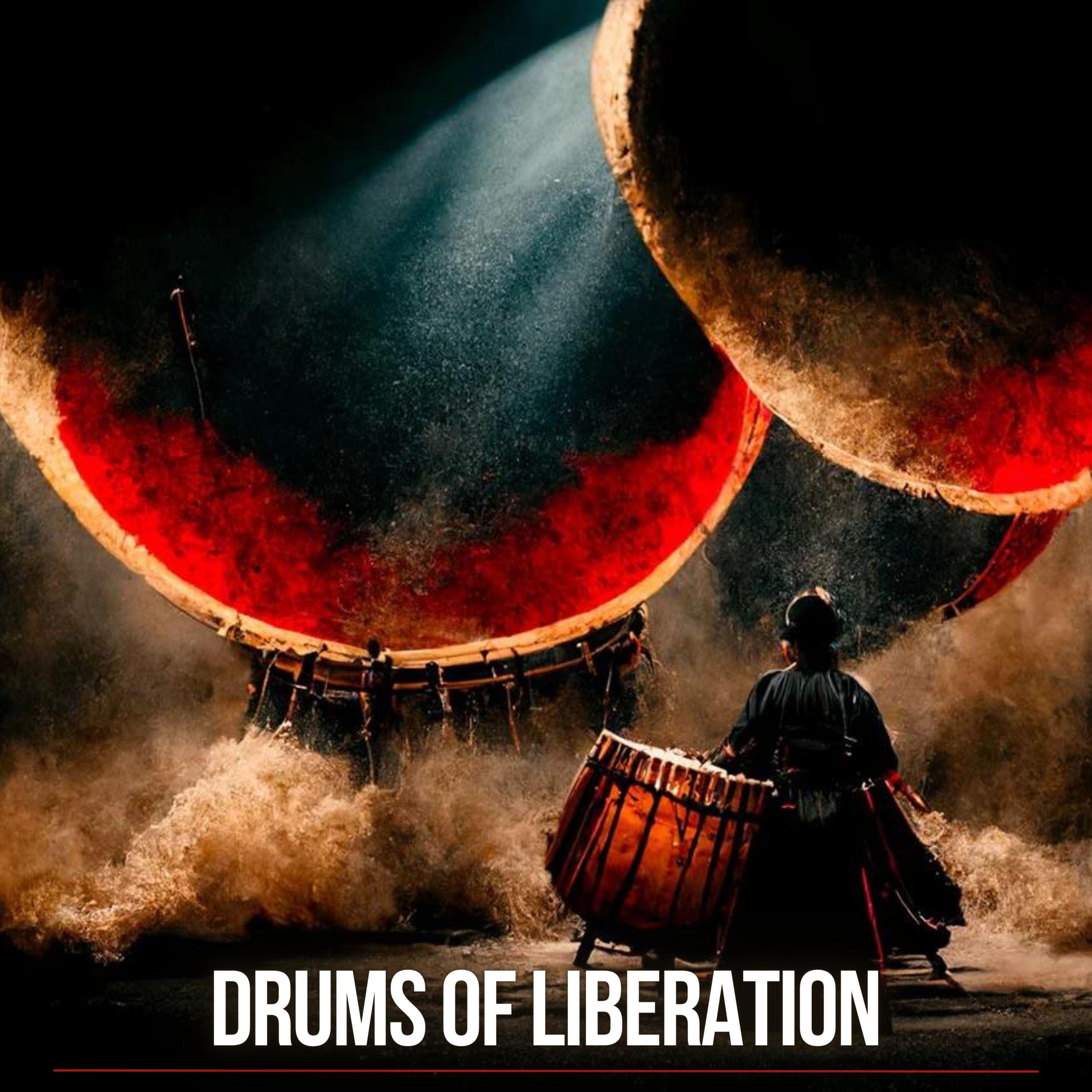 Постер альбома Drums of Liberation (Epic Avatar Style Version)