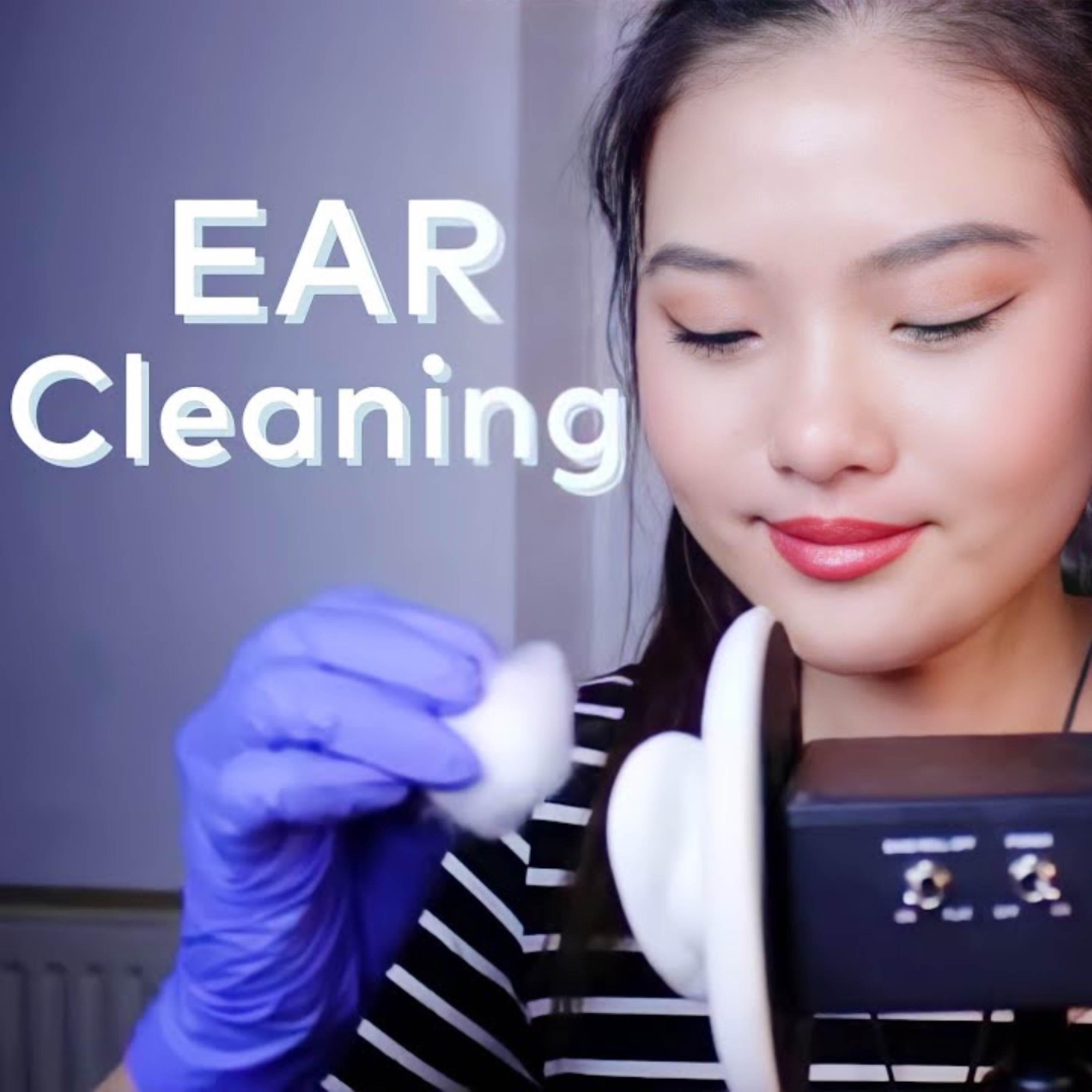 Постер альбома Relaxing Ear Cleaning with Gloves Sounds & Soft Whispering
