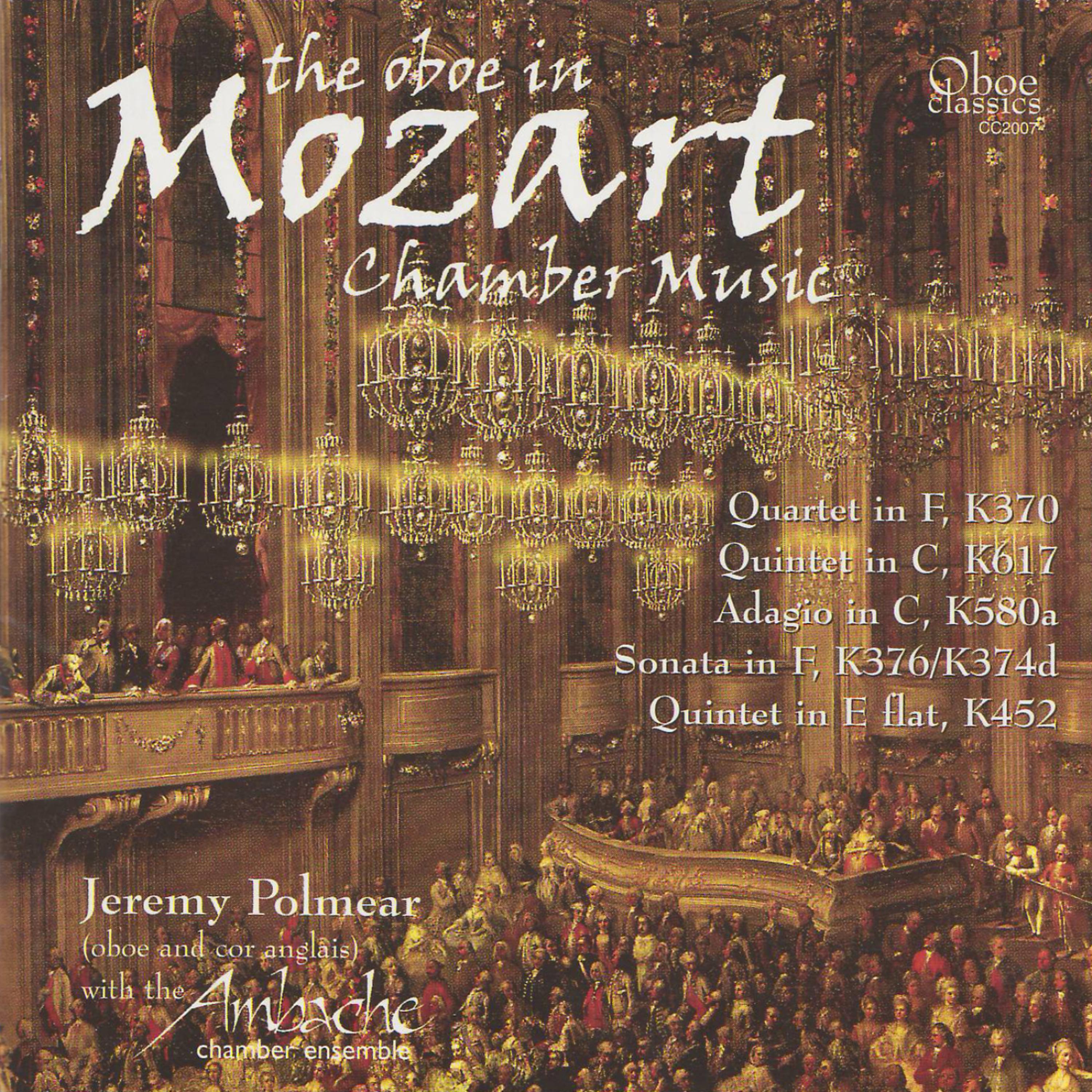 Постер альбома The oboe in Mozart chamber music