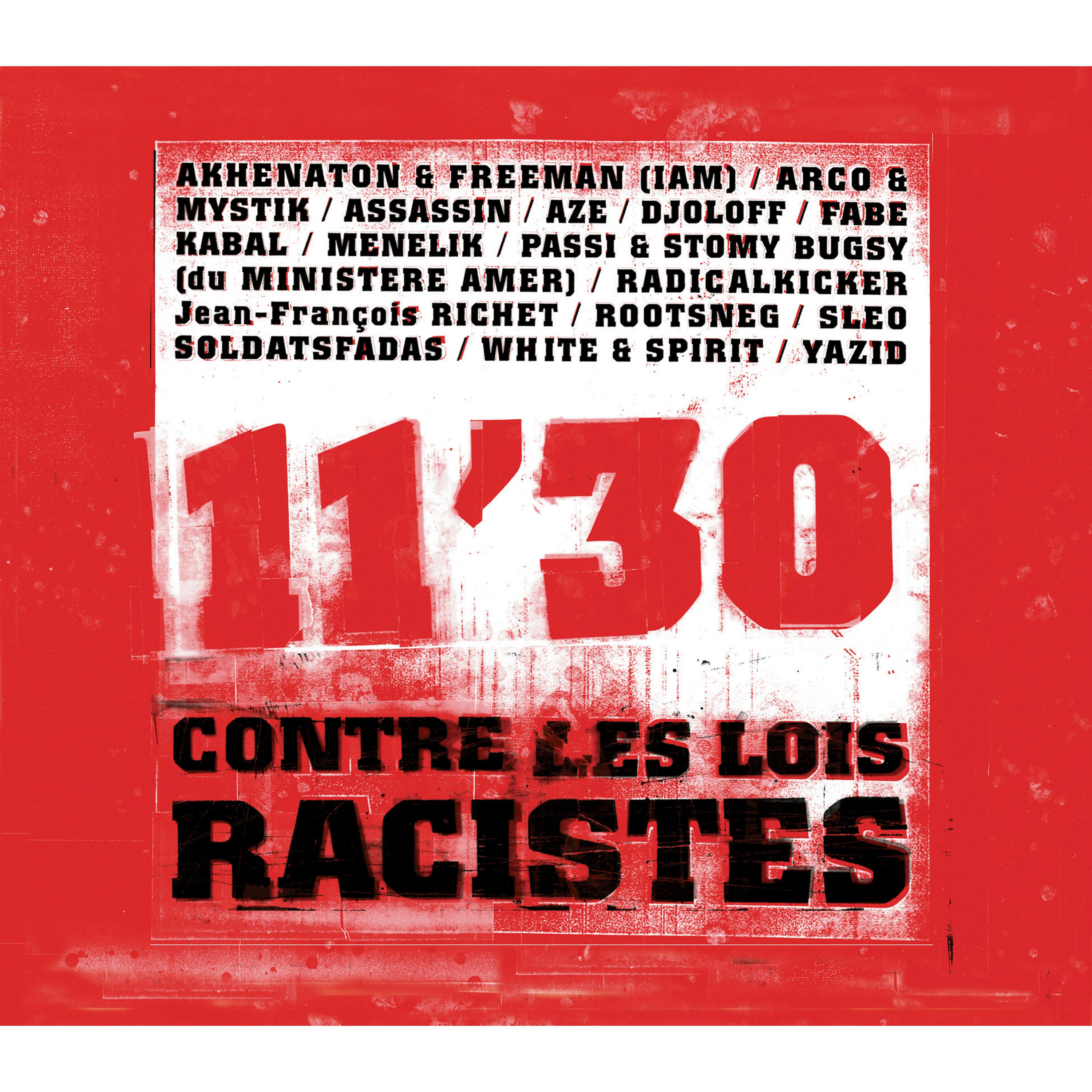 Постер альбома 11'30 contre les lois racistes