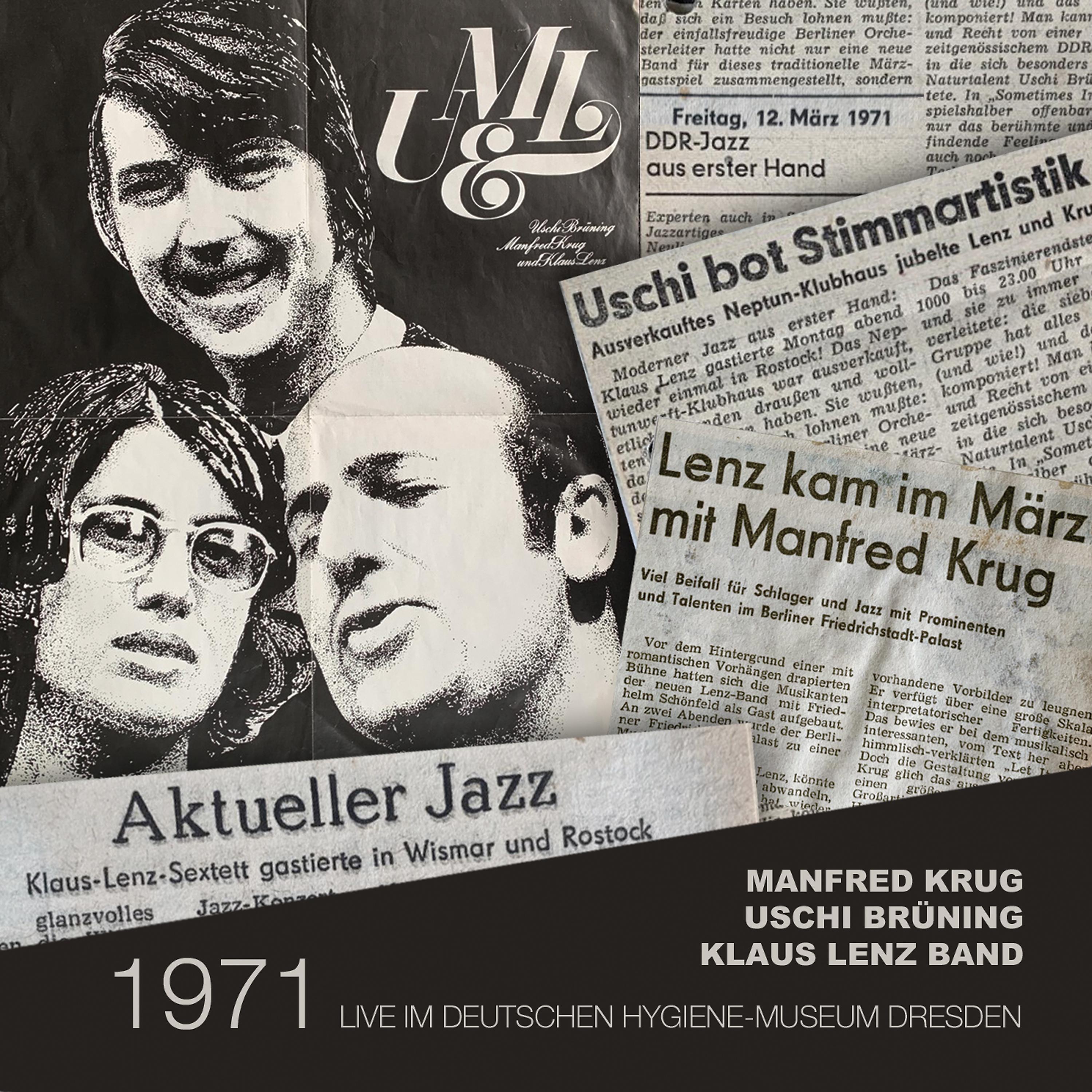 Постер альбома 1971 – Live im Deutschen Hygiene-Museum Dresden (Live)