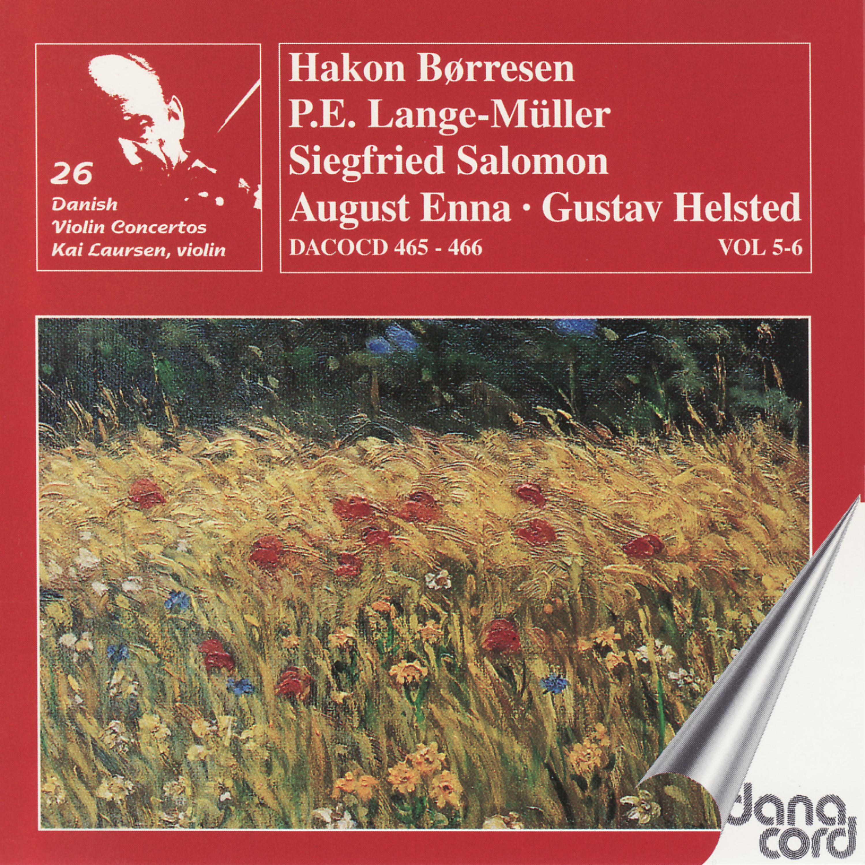 Постер альбома Danish Violin Concertos Vol. 5 & 6