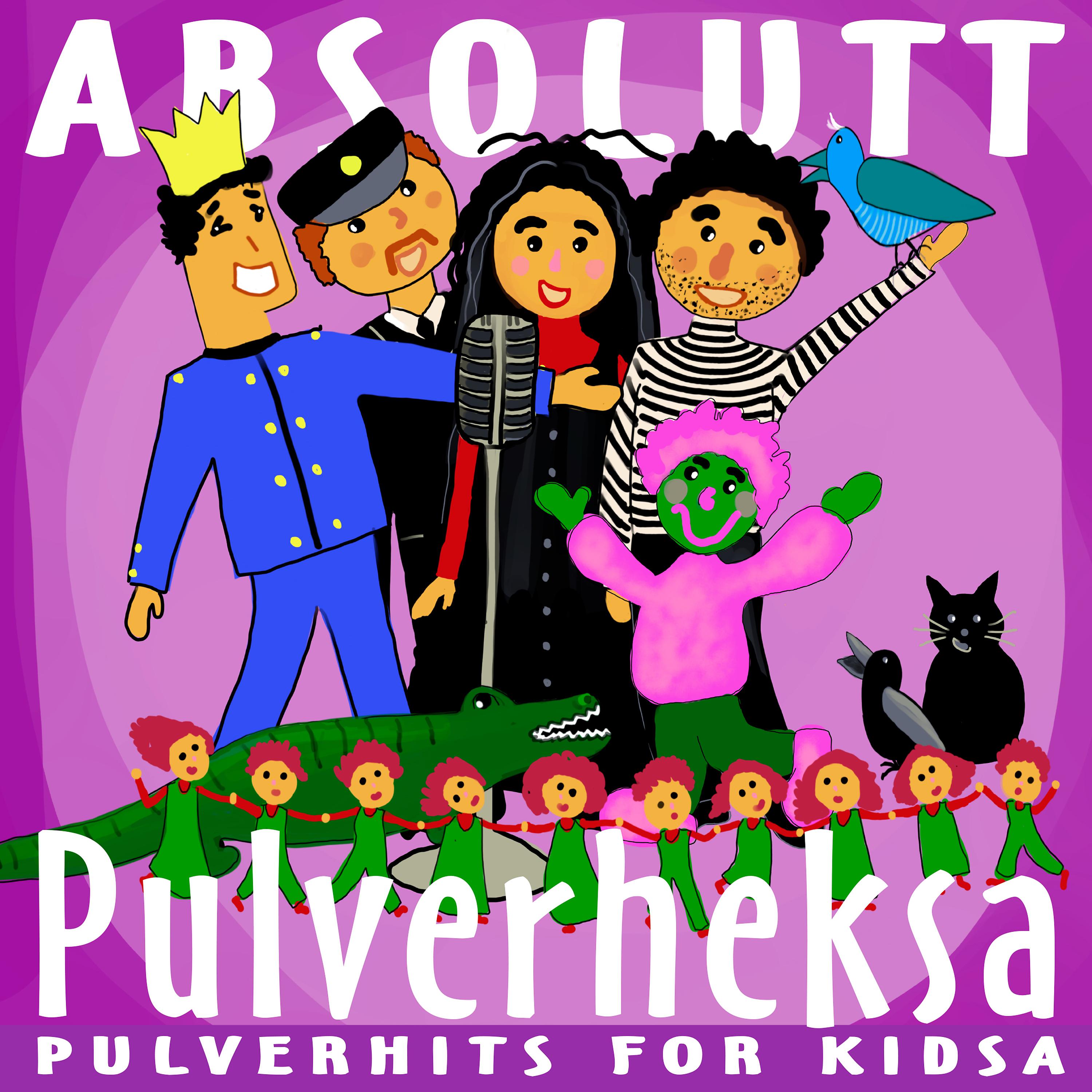 Постер альбома ABSOLUTT Pulverheksa: Pulverhits for kidsa