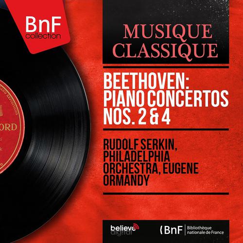 Постер альбома Beethoven: Piano Concertos Nos. 2 & 4 (Mono Version)