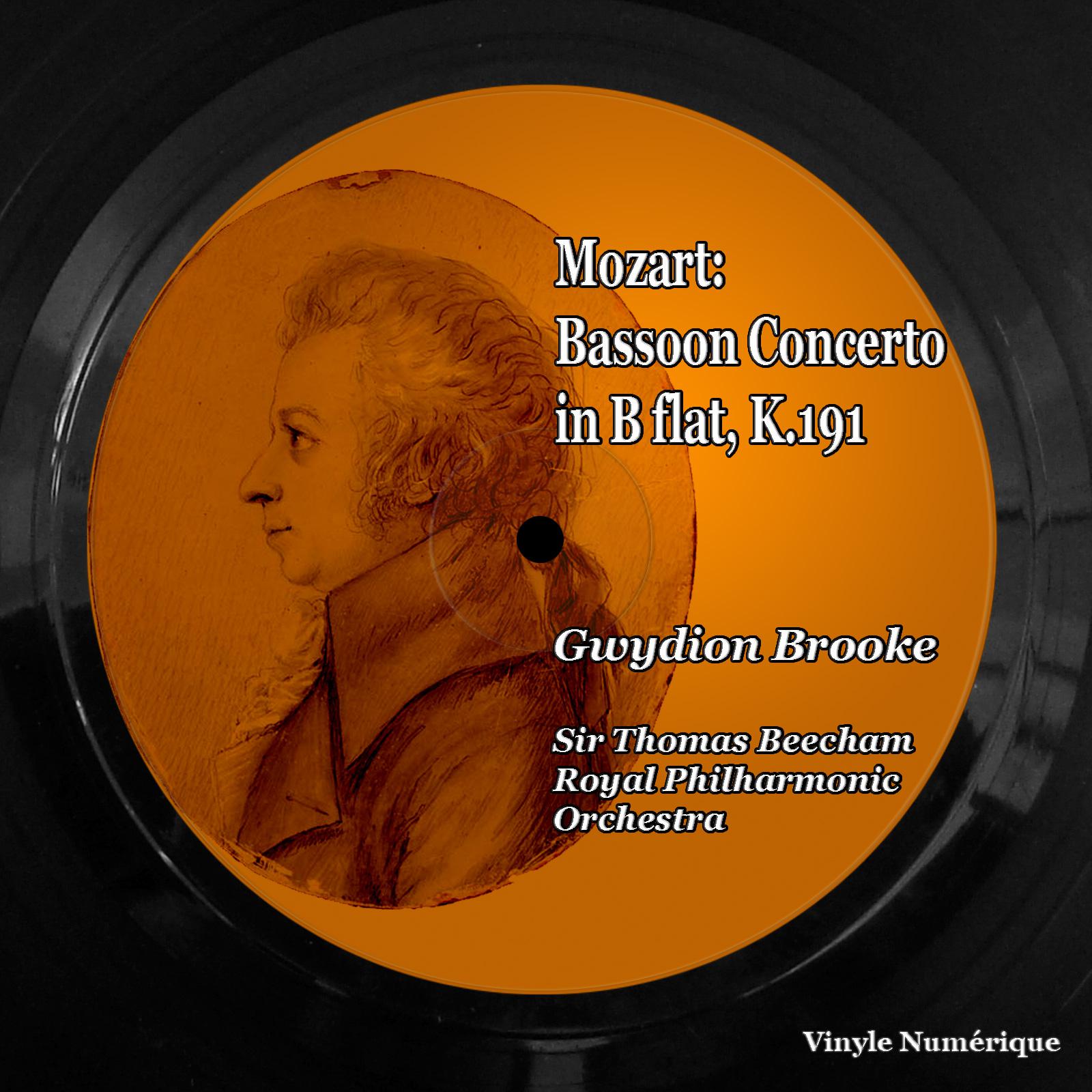 Постер альбома Mozart: Bassoon Concerto in B Flat, K 191