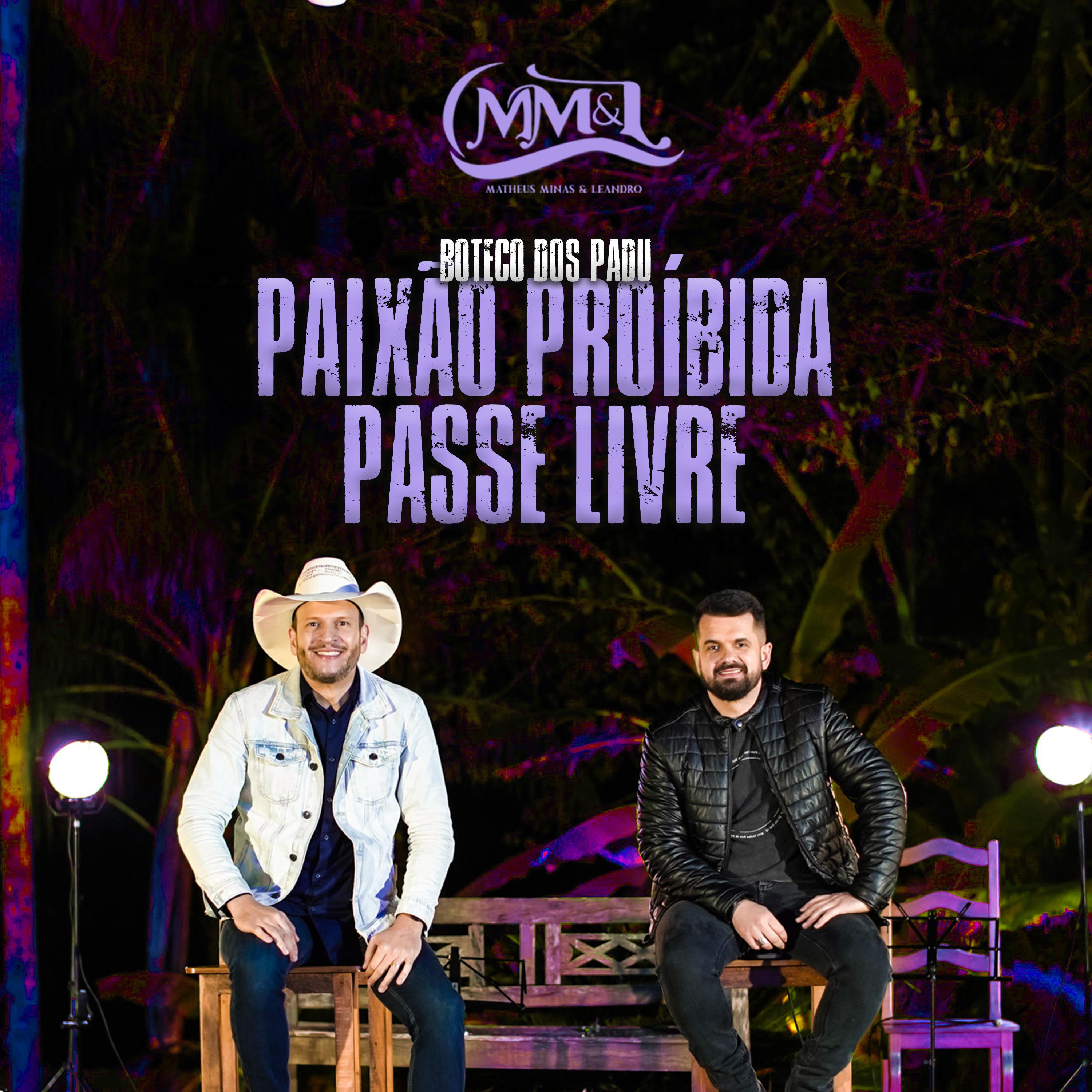 Постер альбома Boteco dos Padu: Paixão Proíbida / Passe Livre