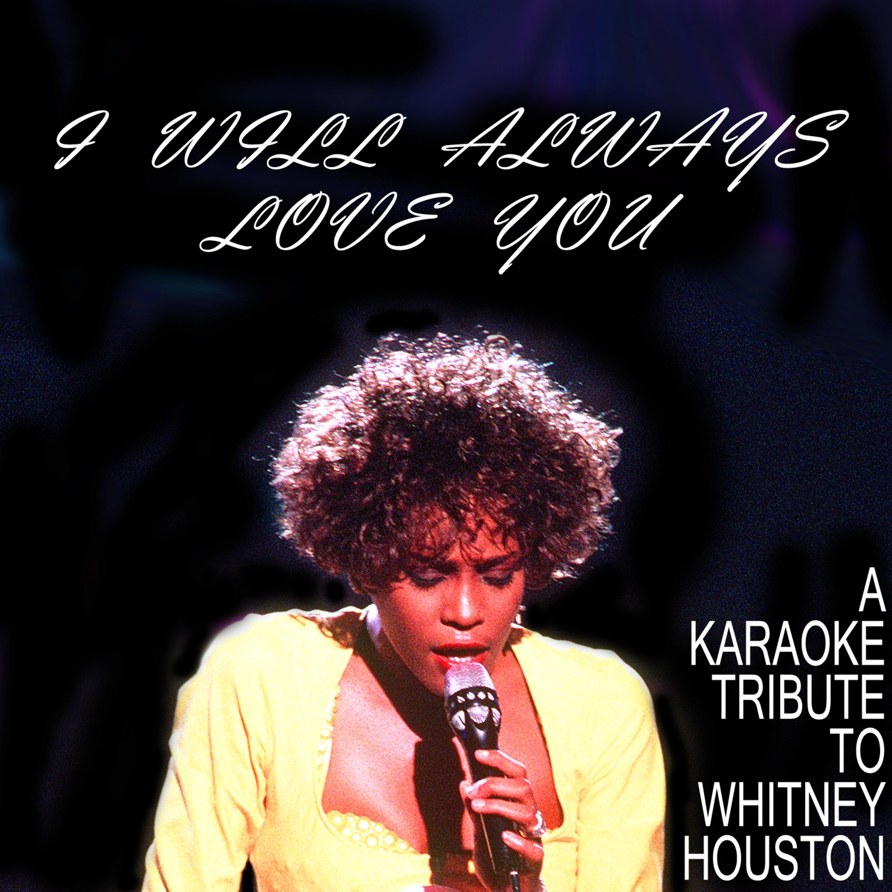 Постер альбома I Will Always Love You: A Karaoke Tribute to Whitney Houston