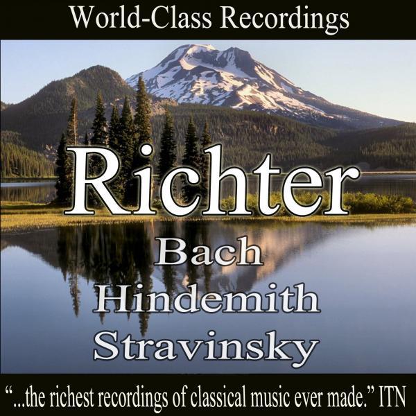 Постер альбома Richter - Bach, Hindemith, Stravinsky