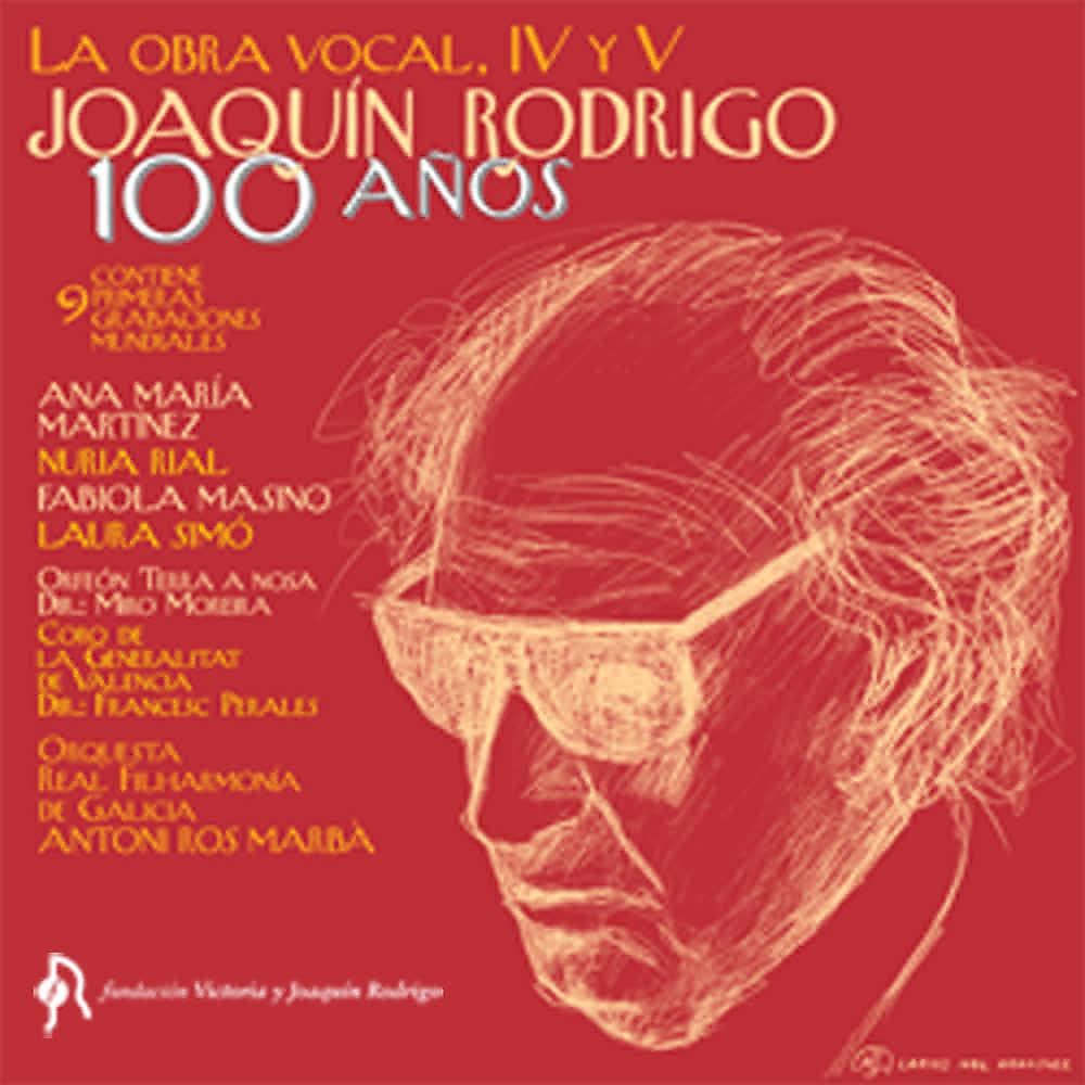 Постер альбома Joaquín Rodrigo. Obra Vocal V
