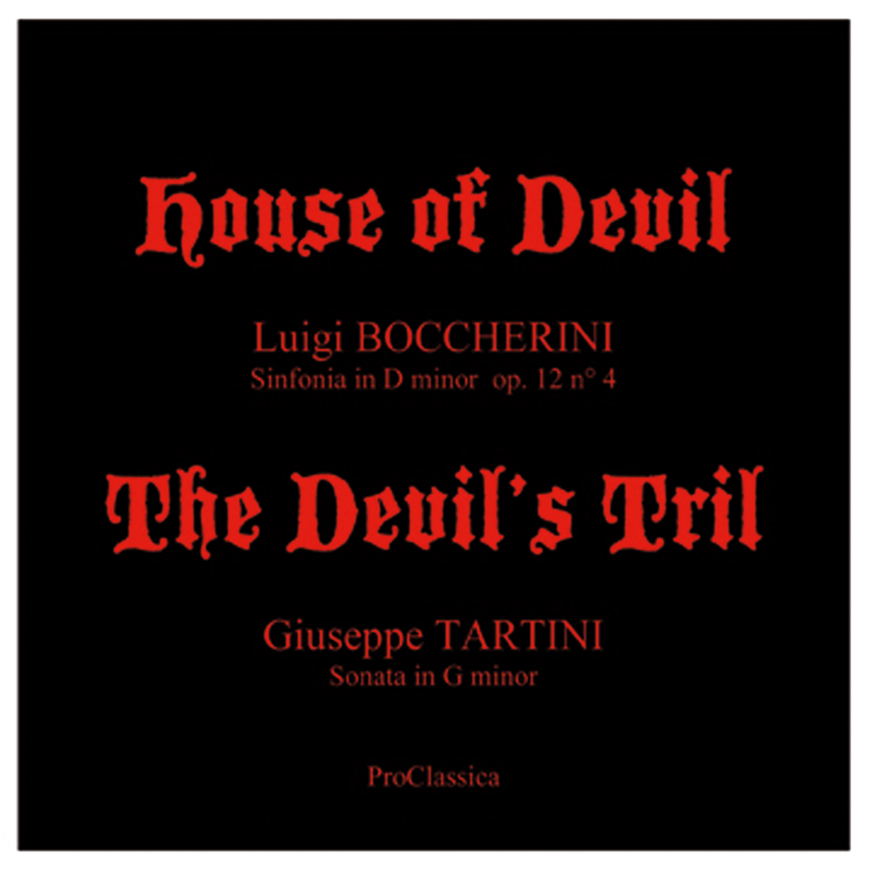 Постер альбома House of Devil/ The Devil’s Trill