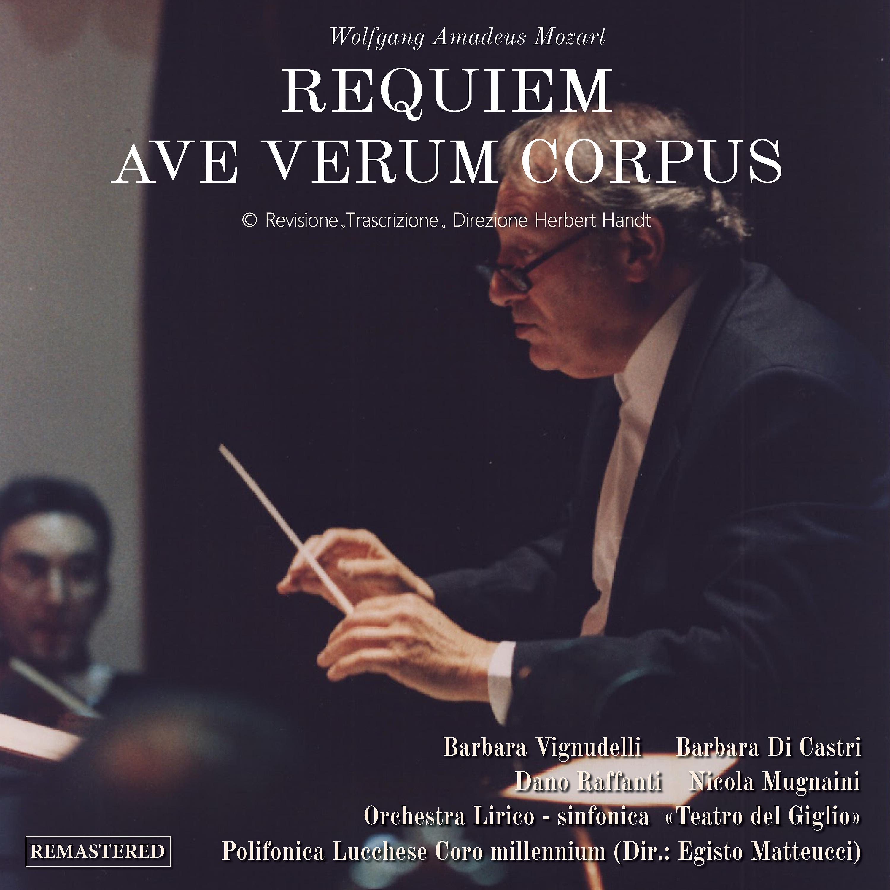 Постер альбома REQUIEM - AVE VERUM CORPUS - rev. H. Handt